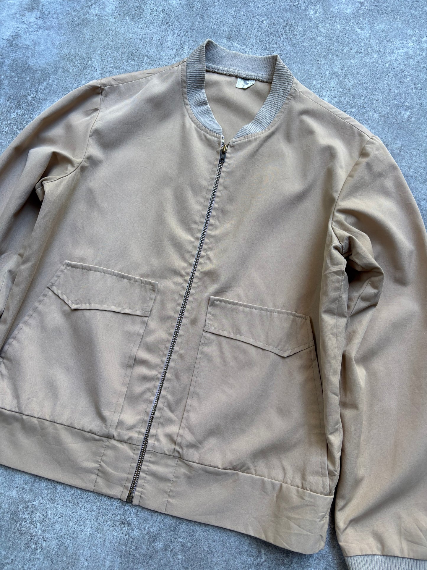 【~1980's】Vintage zip up sports blouson