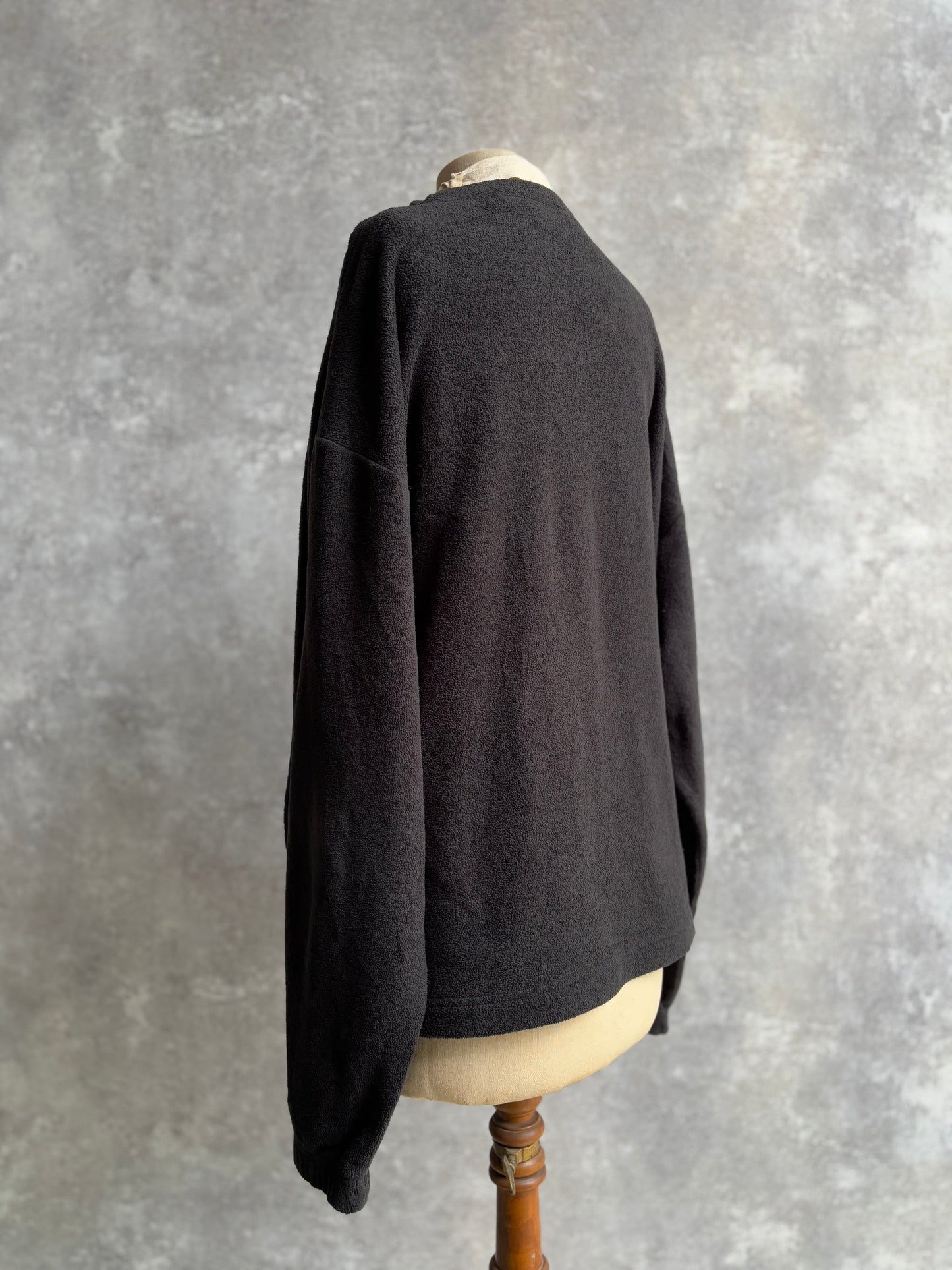 【1990’s】Reebok Black Fleece Long Sleeve Shirt