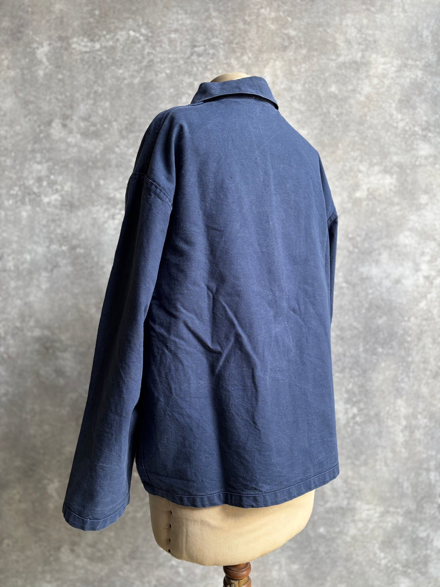 【1980's】Ababord Breton Fisherman Smock
