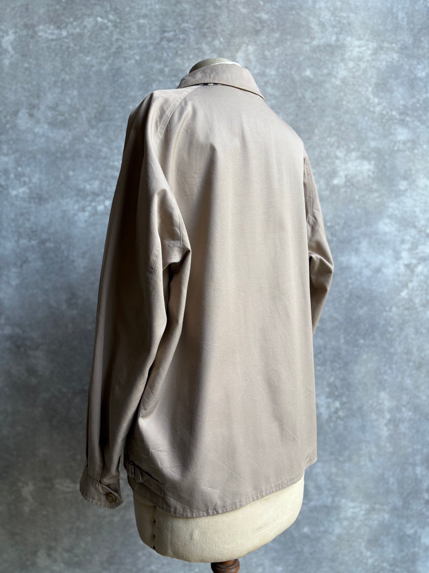 【1980's】Burberry's Beige Harrington Jacket
