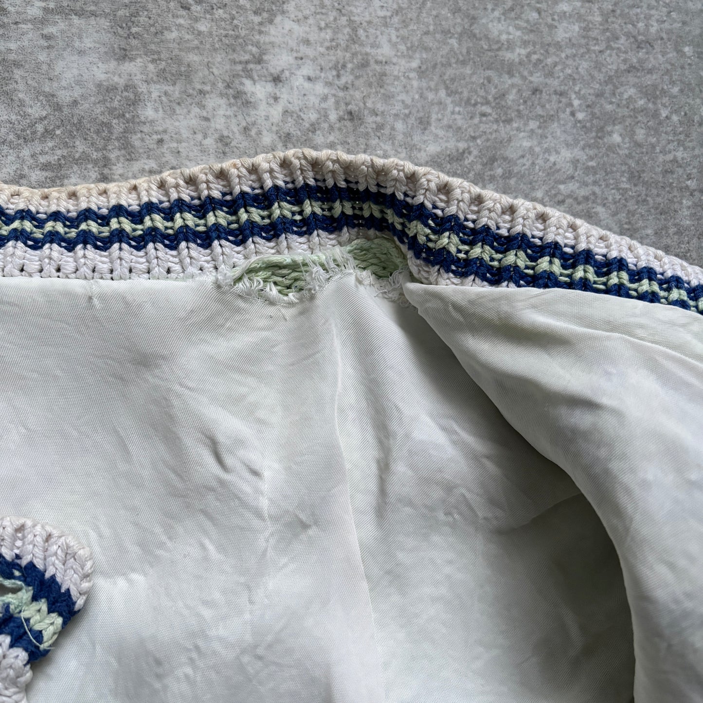 【1989】Whimsical Romantic Knit Cardigan