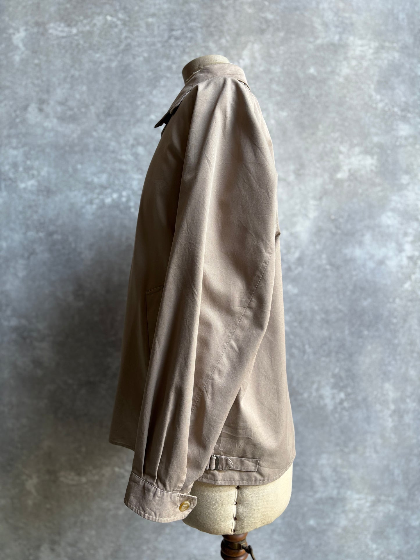 【1980's】Burberry's Beige Harrington Jacket