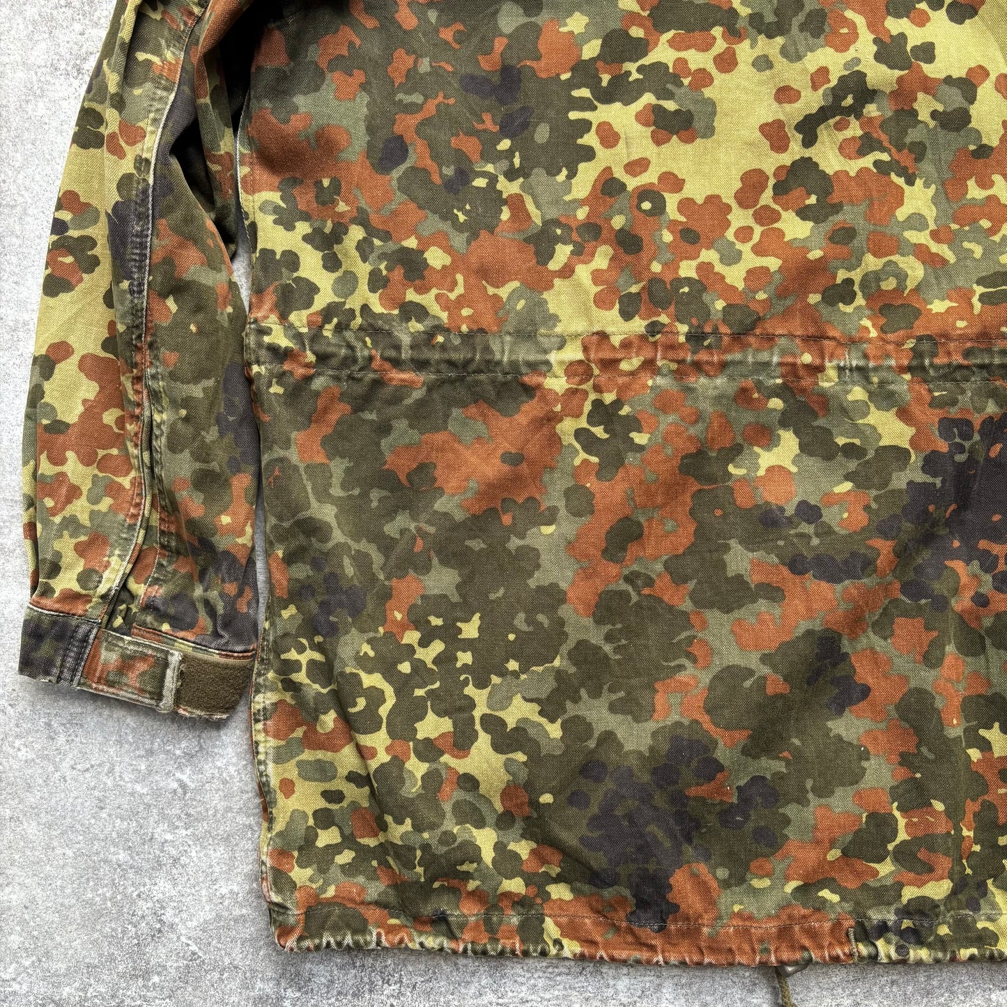 【~1990's】German Bundeswehr Flecktarn Camouflage Parka