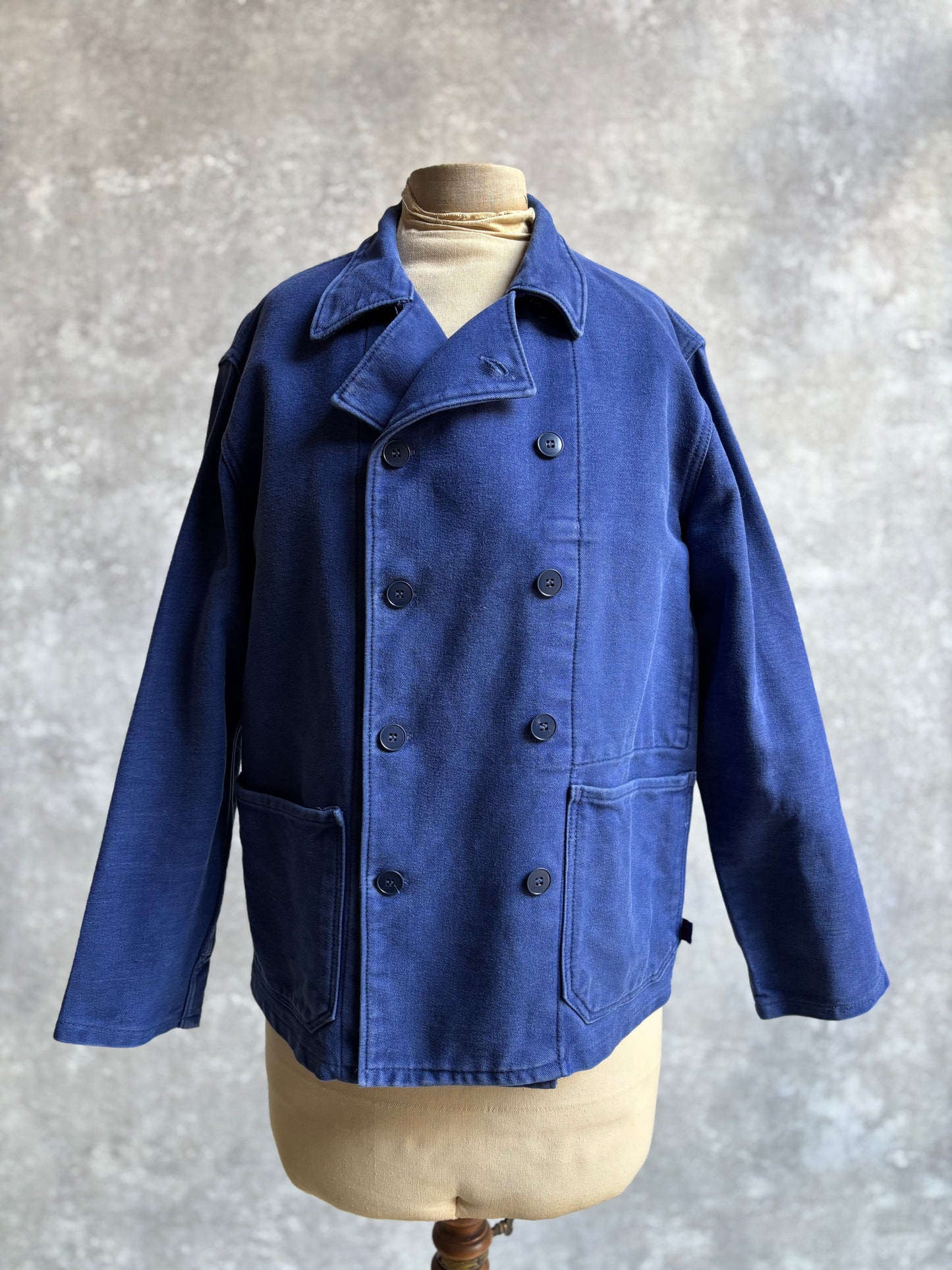【~1980's】Vintage French Double Brest Work Jacket