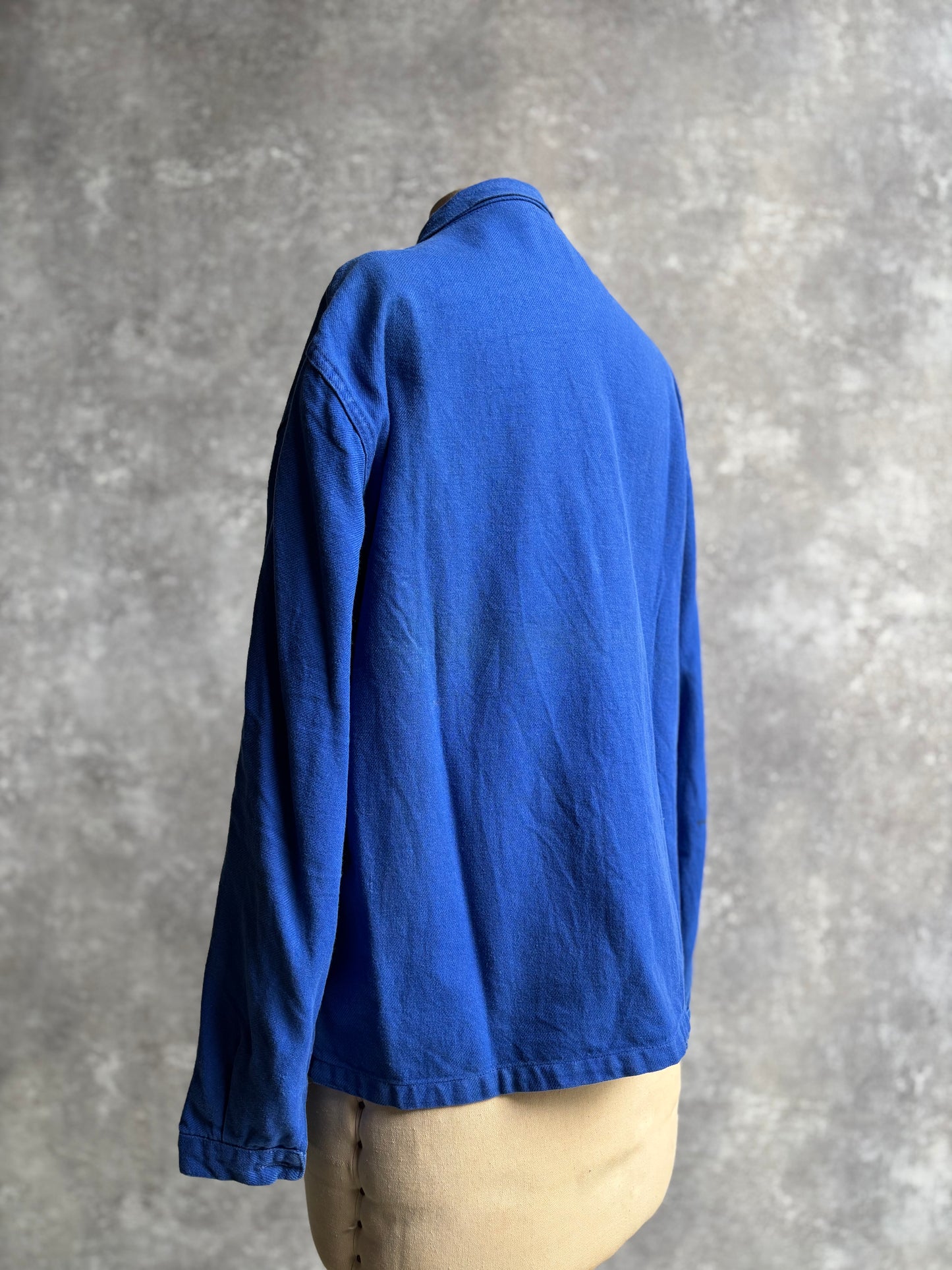 【~1970’s】Vintage French Zip Up Mechanic Jacket