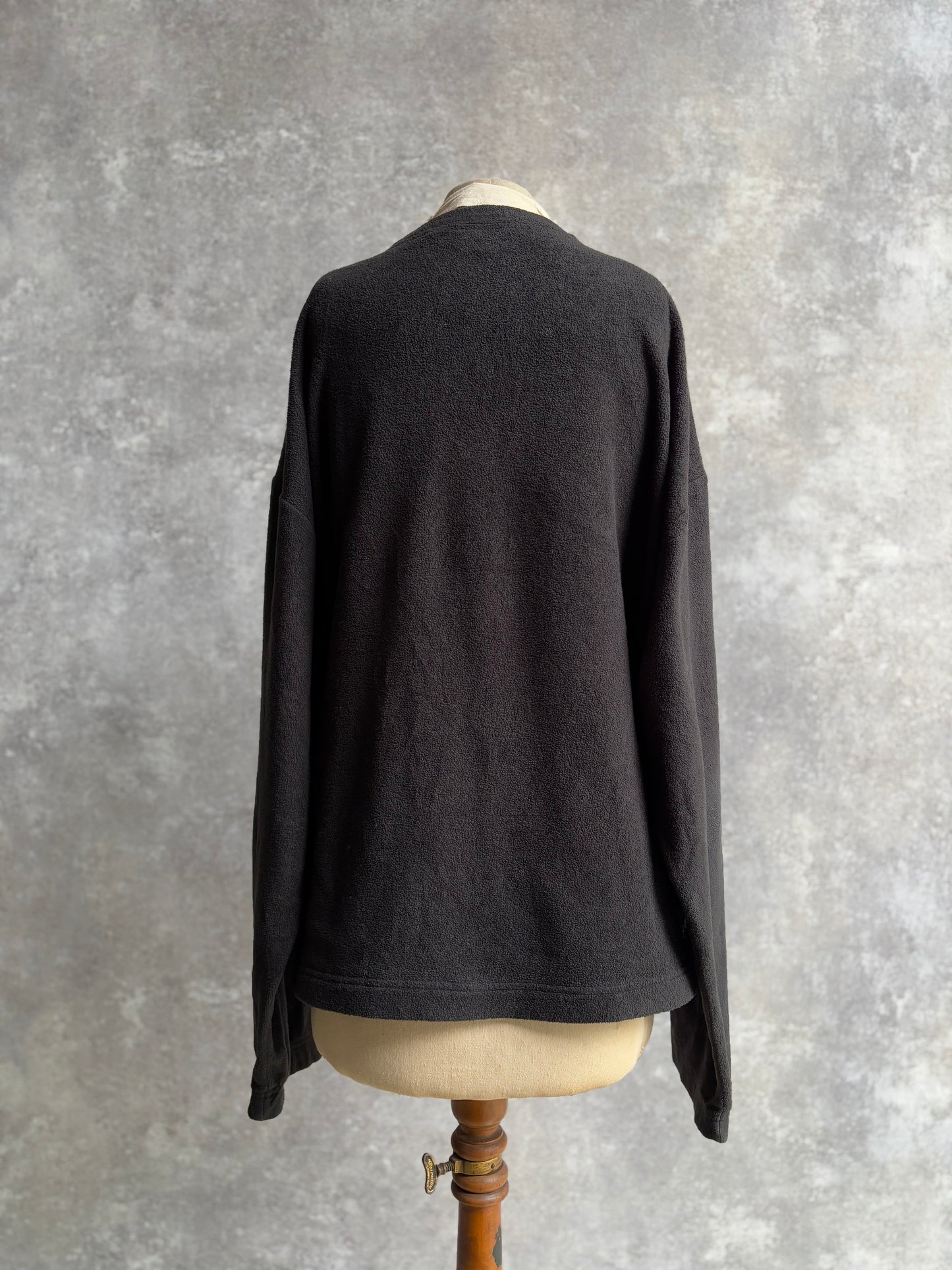 【1990’s】Reebok Black Fleece Long Sleeve Shirt