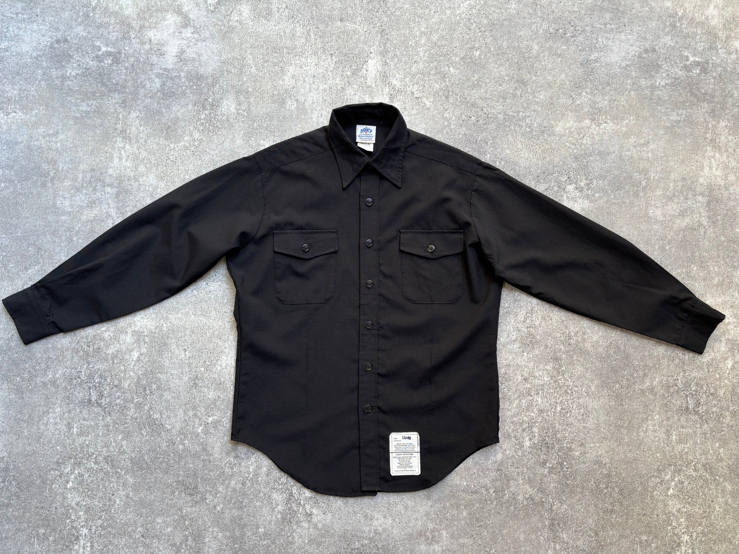 【2007s】 U.S. Navy Black Service Shirt