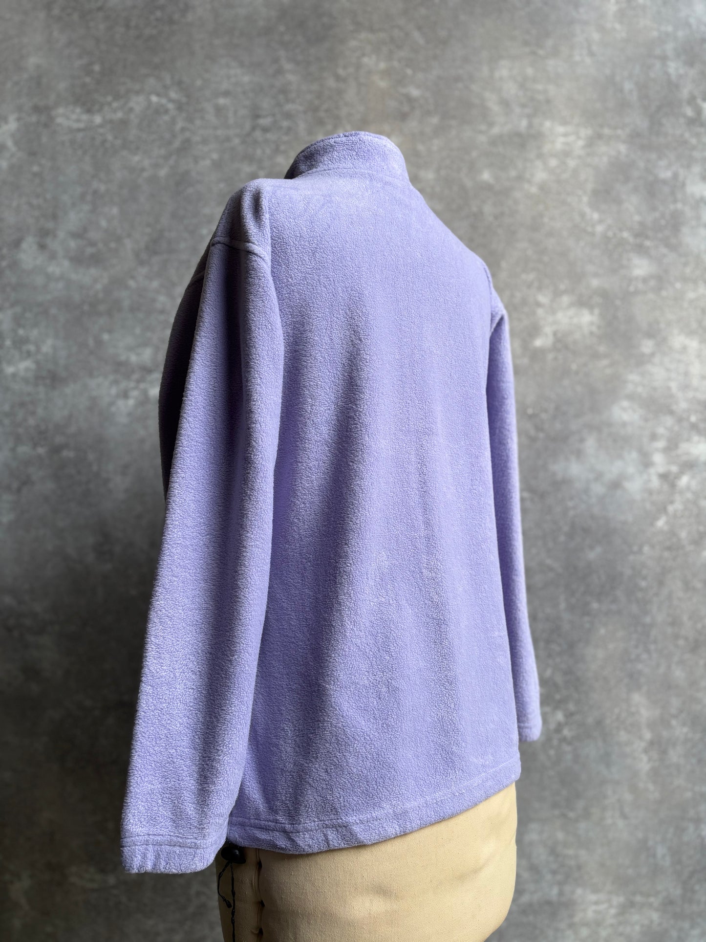 【1990's】Nike Purple Half Zip Fleece Pullover