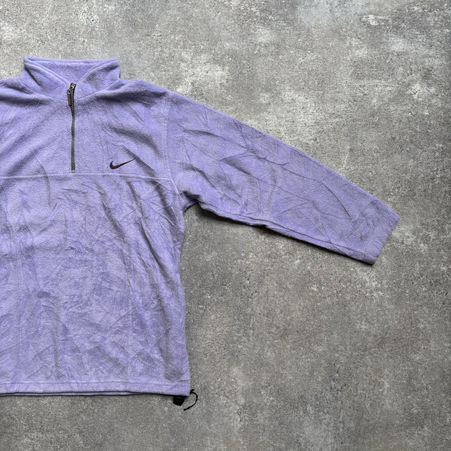 【1990's】Nike Purple Half Zip Fleece Pullover
