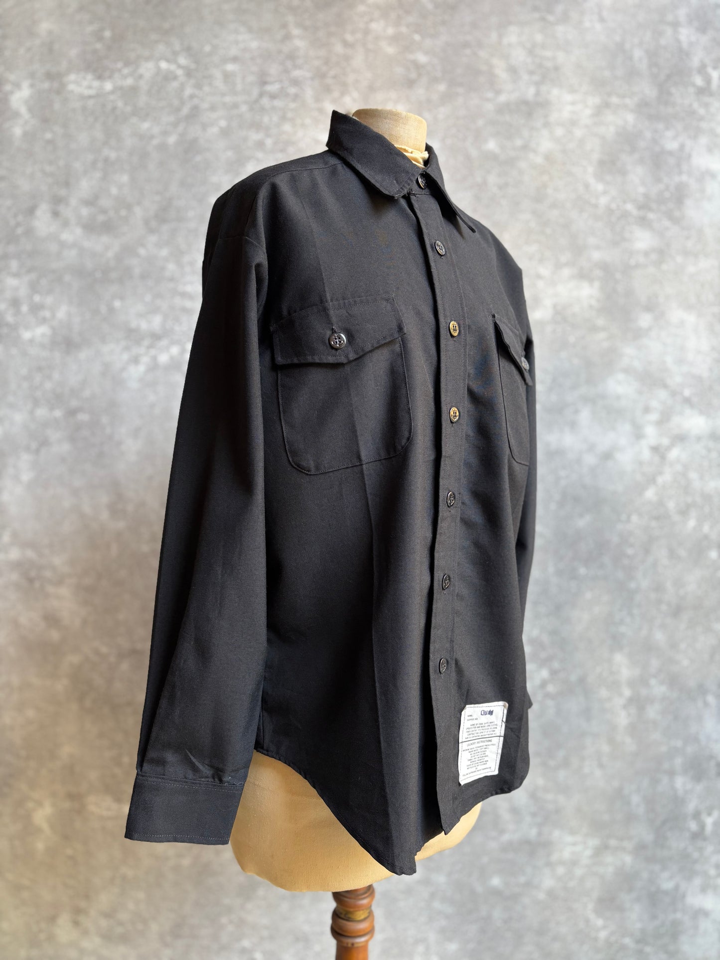 【2007s】 U.S. Navy Black Service Shirt