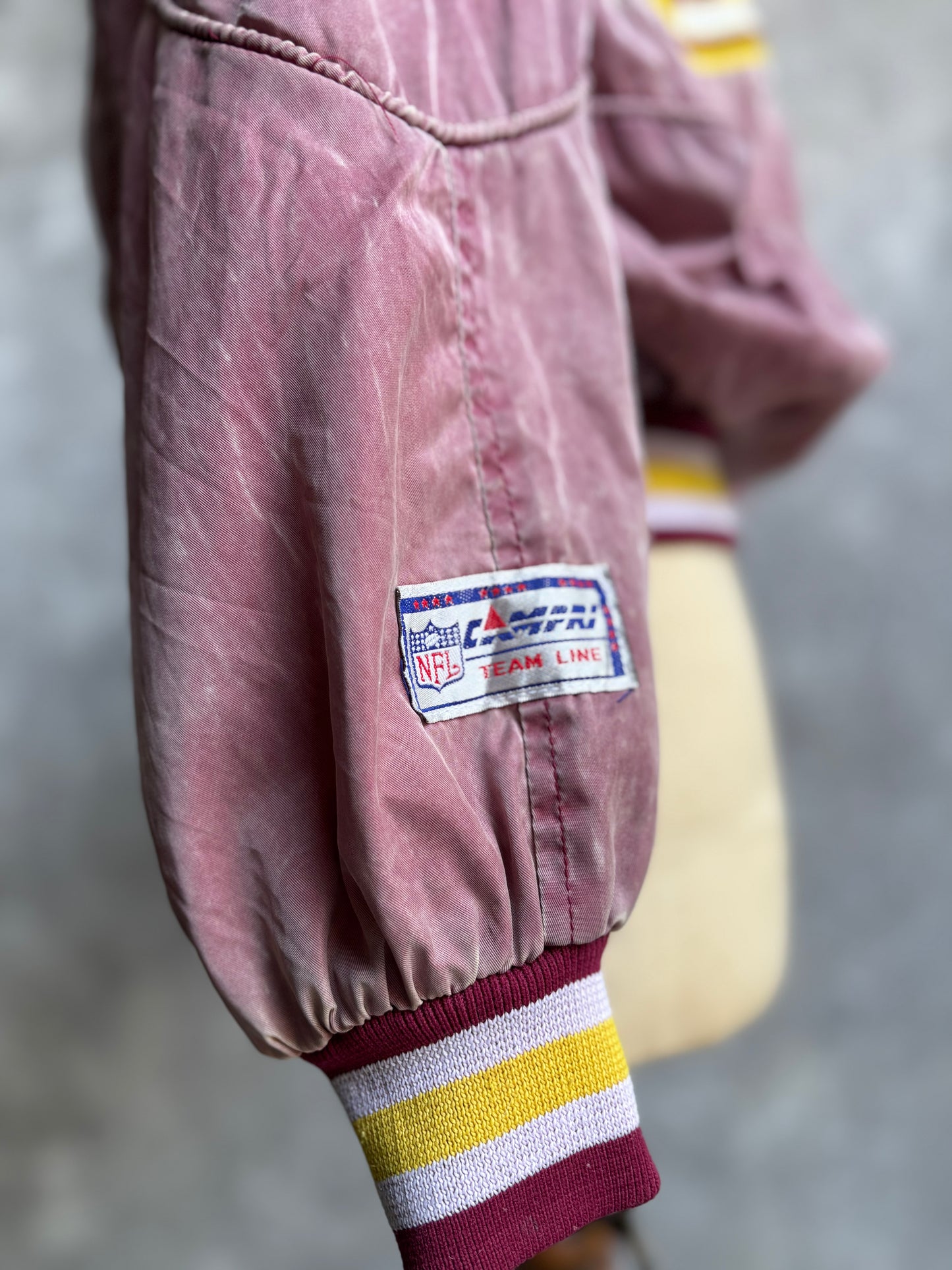 【1990's】NFL Washington Redskins Varsity Fade Jacket