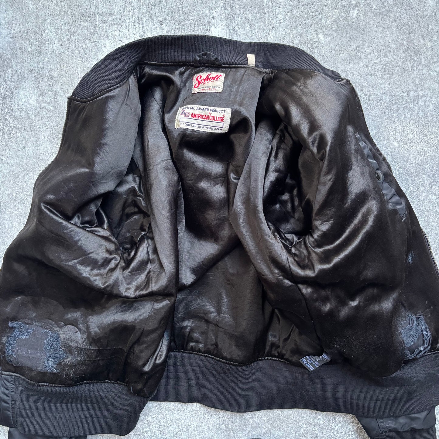 【1990's】Schott MA-1 Bomber Jacket