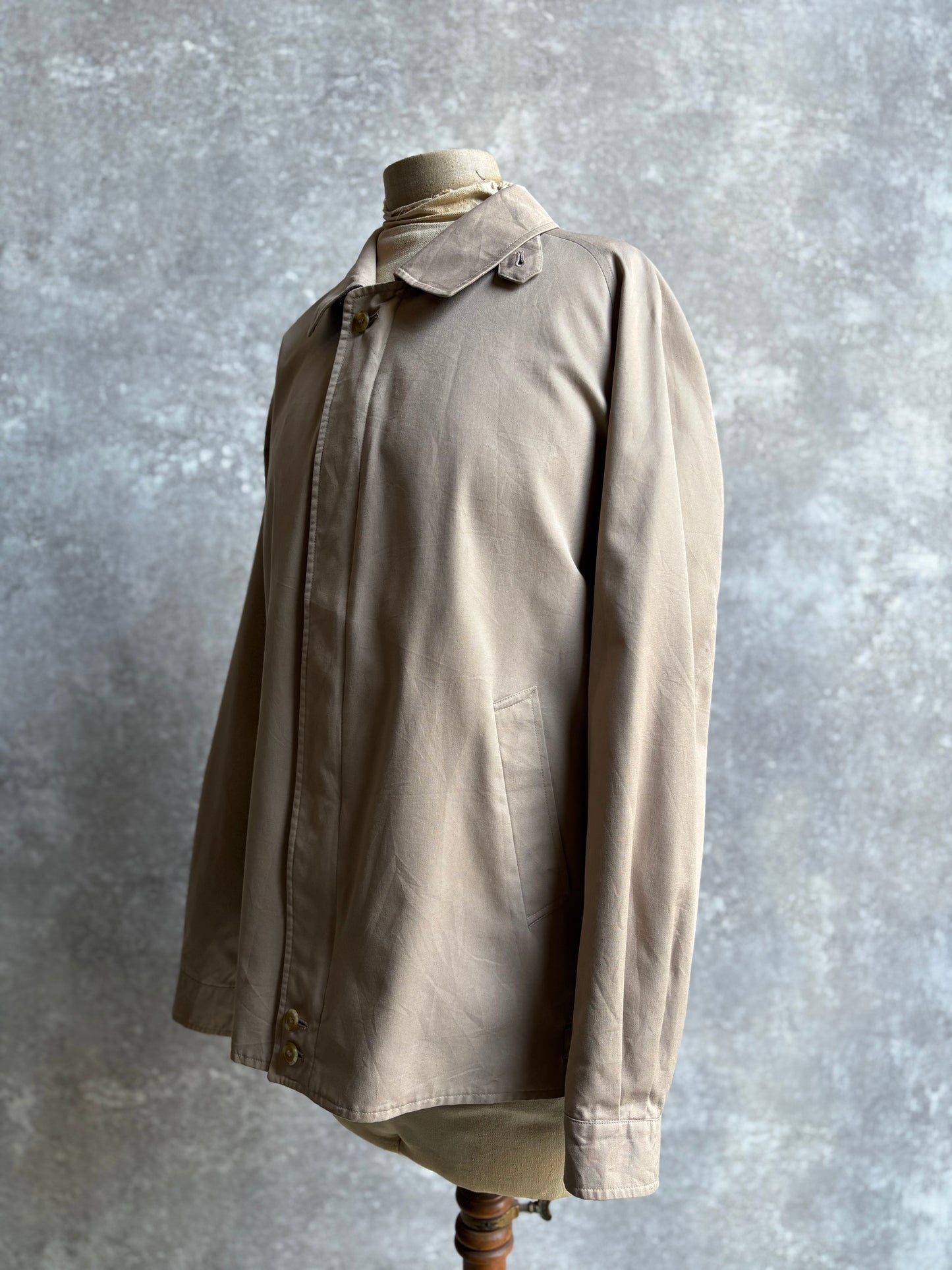 【1980's】Burberry's Beige Harrington Jacket