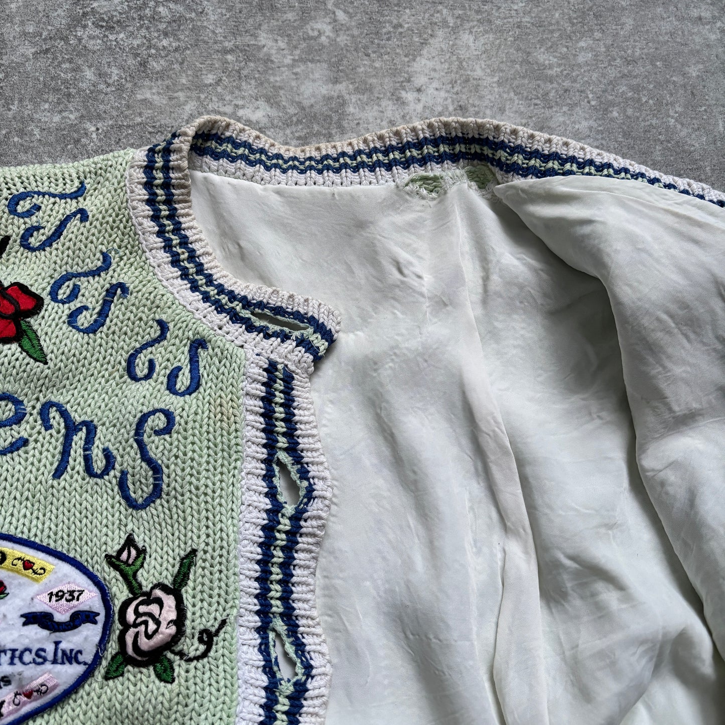 【1989】Whimsical Romantic Knit Cardigan