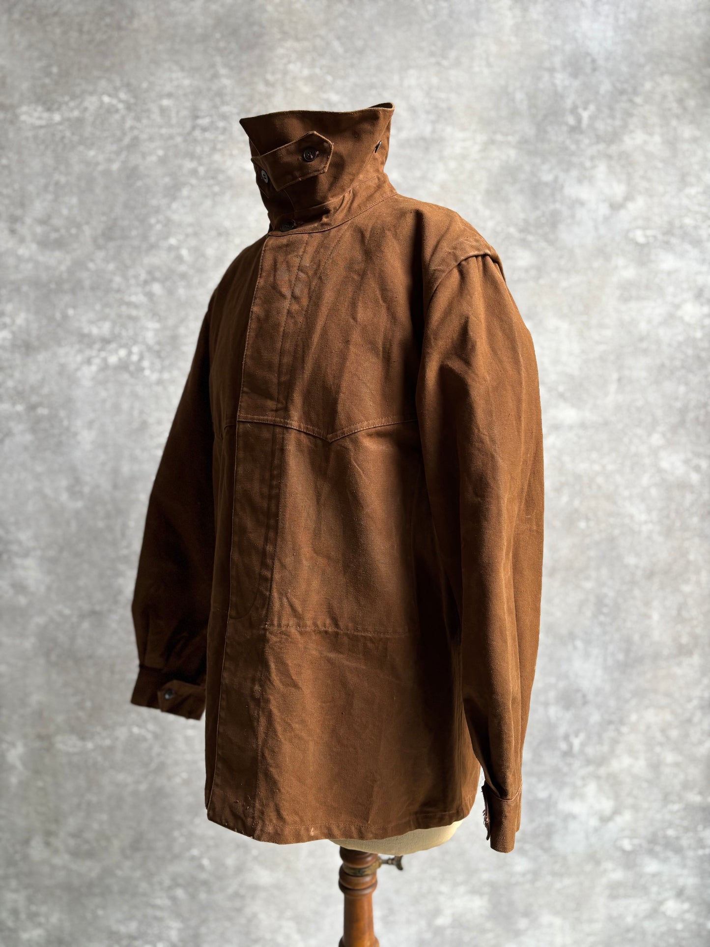 【~1980's】Vintage French Railway Brown Work Jacket