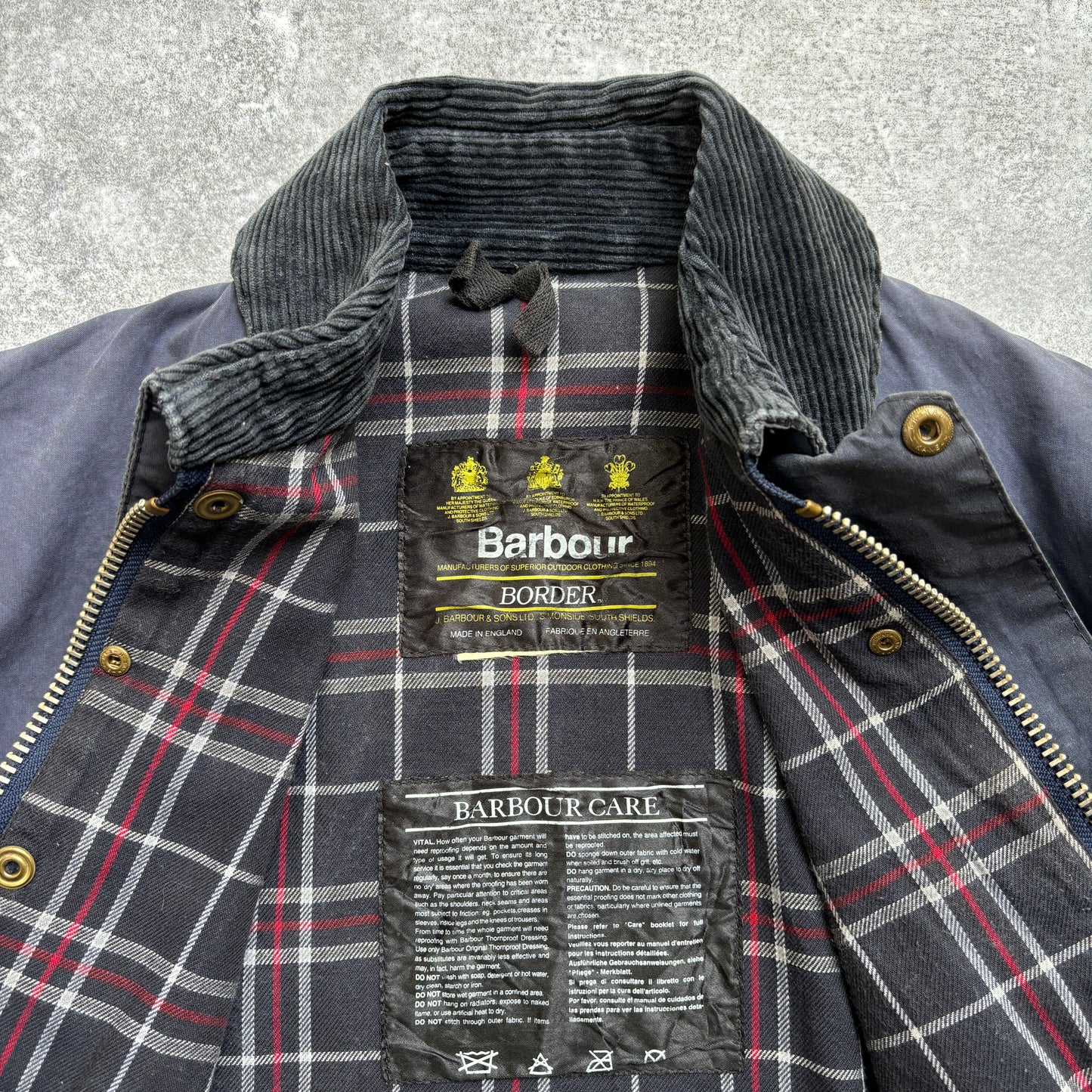 【~1990‘s】Barbour Border『バブアー ボーダー』