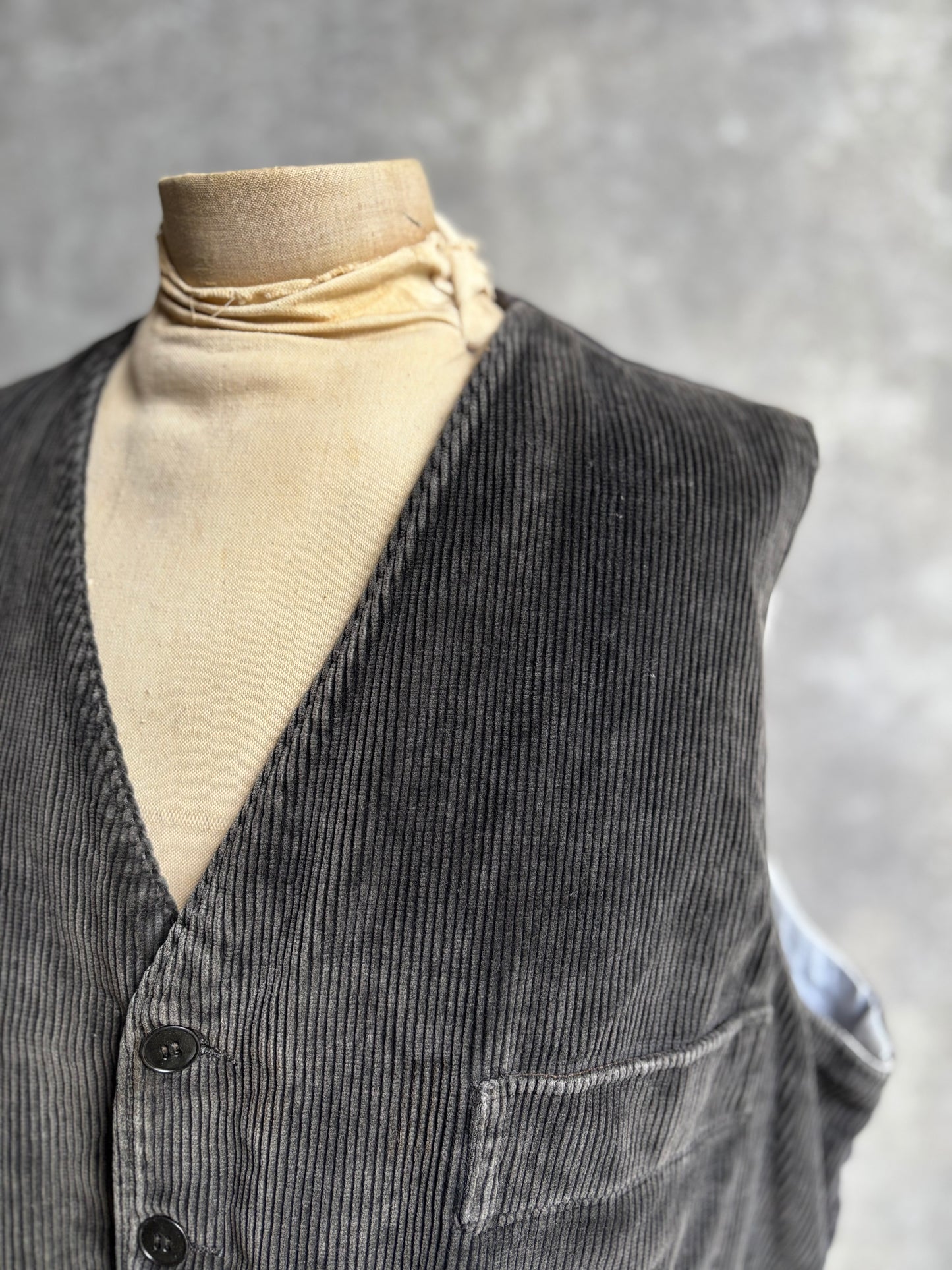 【~1970's】 Vintage French Farmers Vest Jeanot