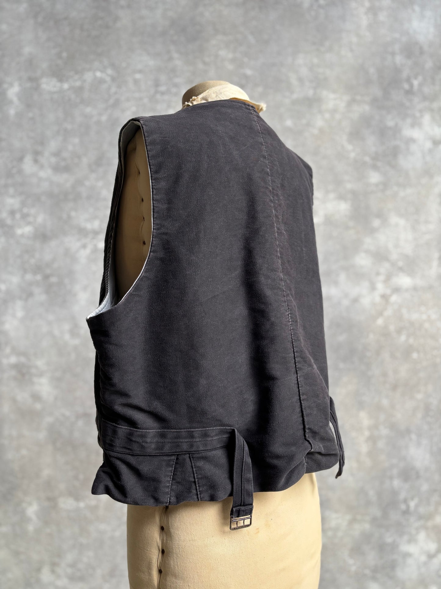 【~1970's】 Vintage French Farmers Vest Jeanot
