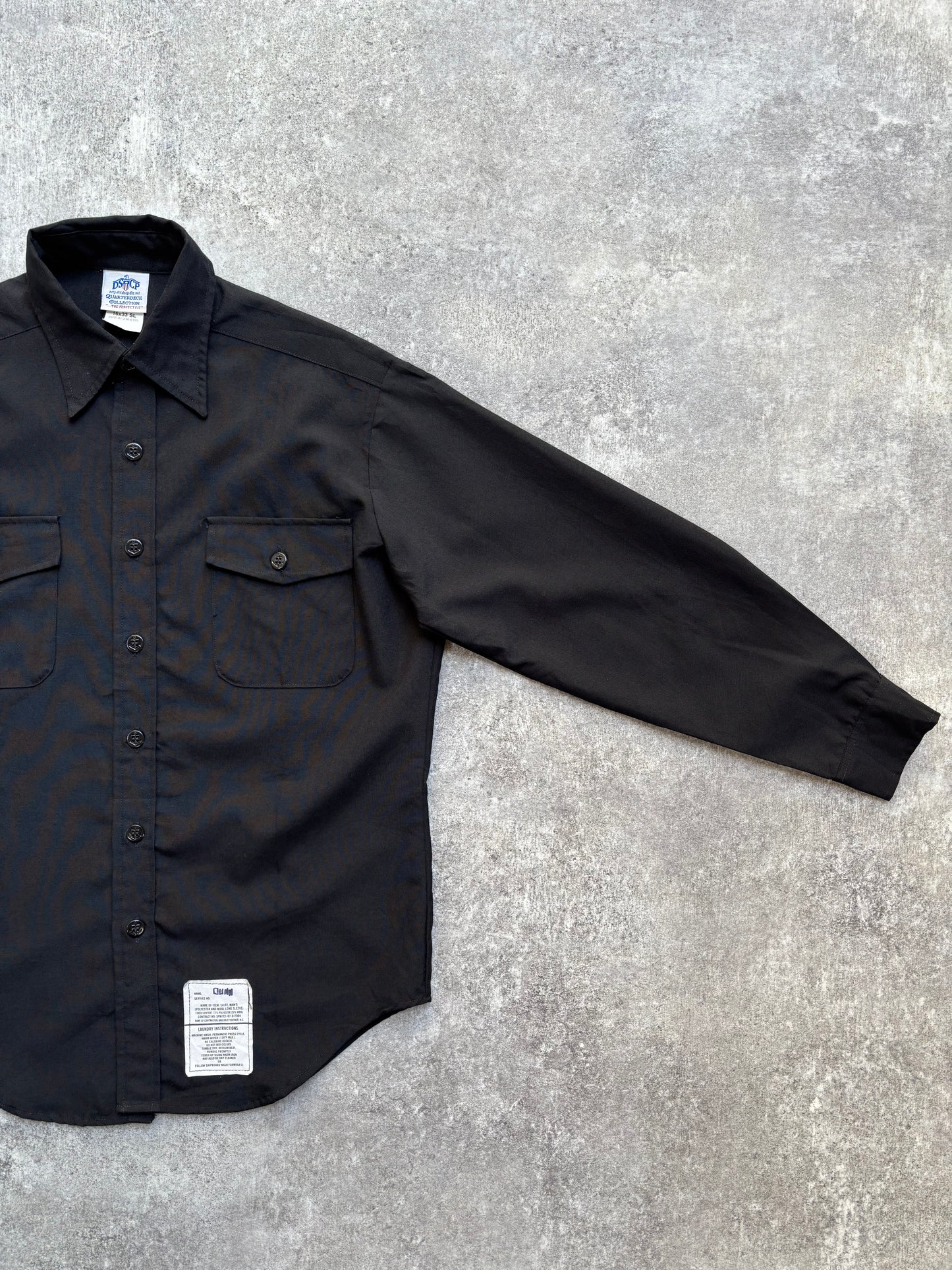 【2007s】 U.S. Navy Black Service Shirt