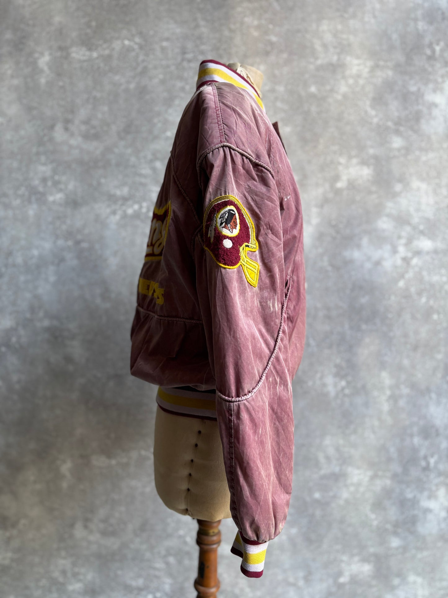 【1990's】NFL Washington Redskins Varsity Fade Jacket