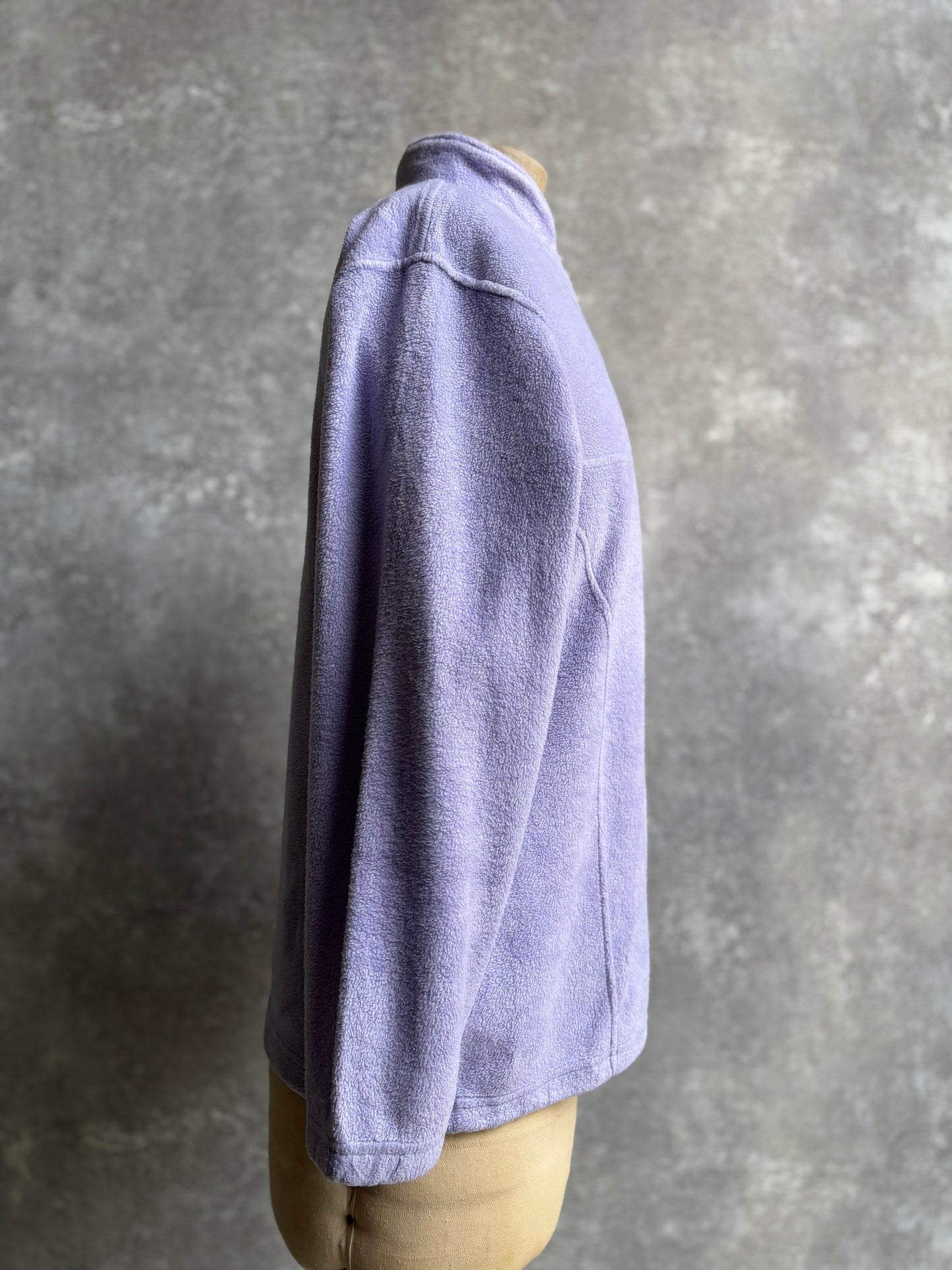 【1990's】Nike Purple Half Zip Fleece Pullover