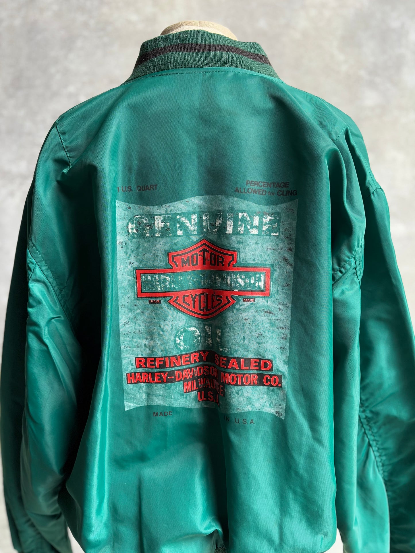 【~1990's】Vintage Harley Davidson Nylon Jacket『ハーレーダビッドソン』