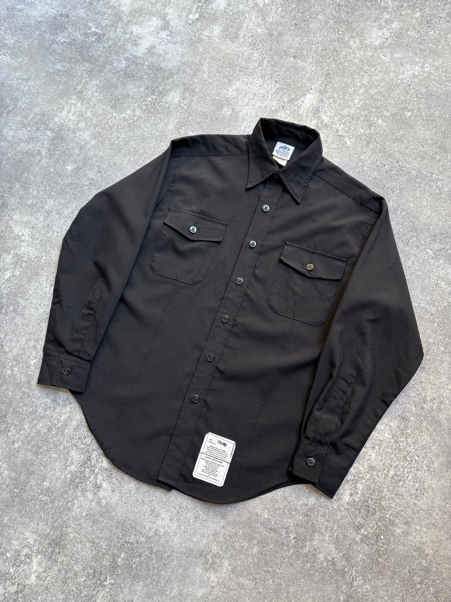 【2007s】 U.S. Navy Black Service Shirt