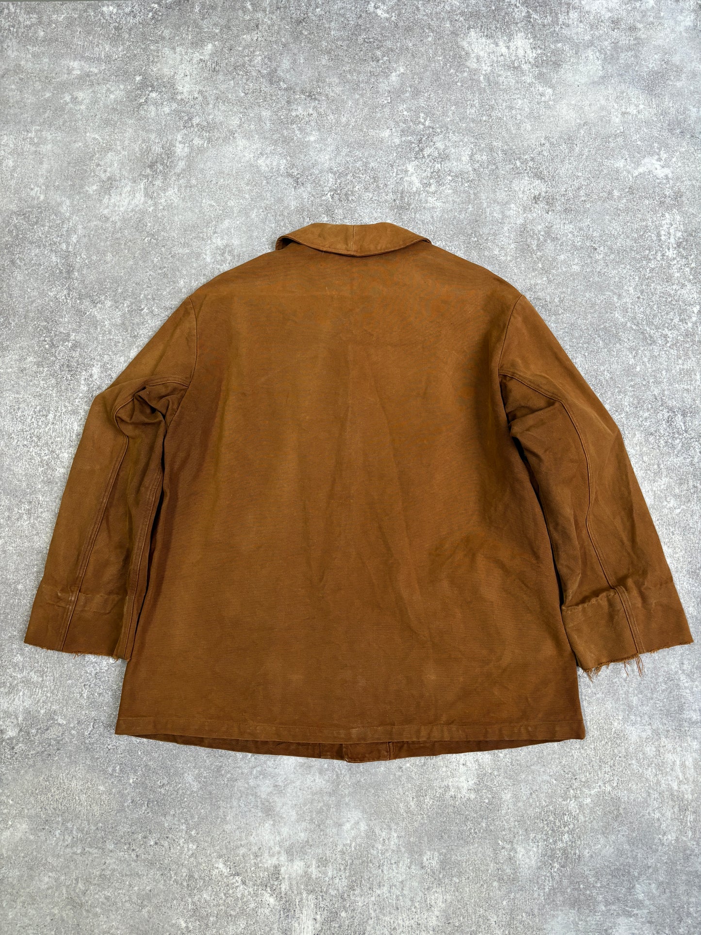 【~1980's】Vintage French Railway Brown Work Jacket