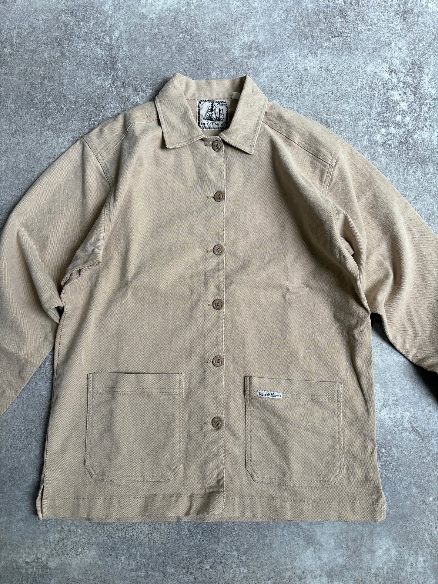 【~1980's】Vintage French Marin Jacket 『Terre de Marins テールドマラン』