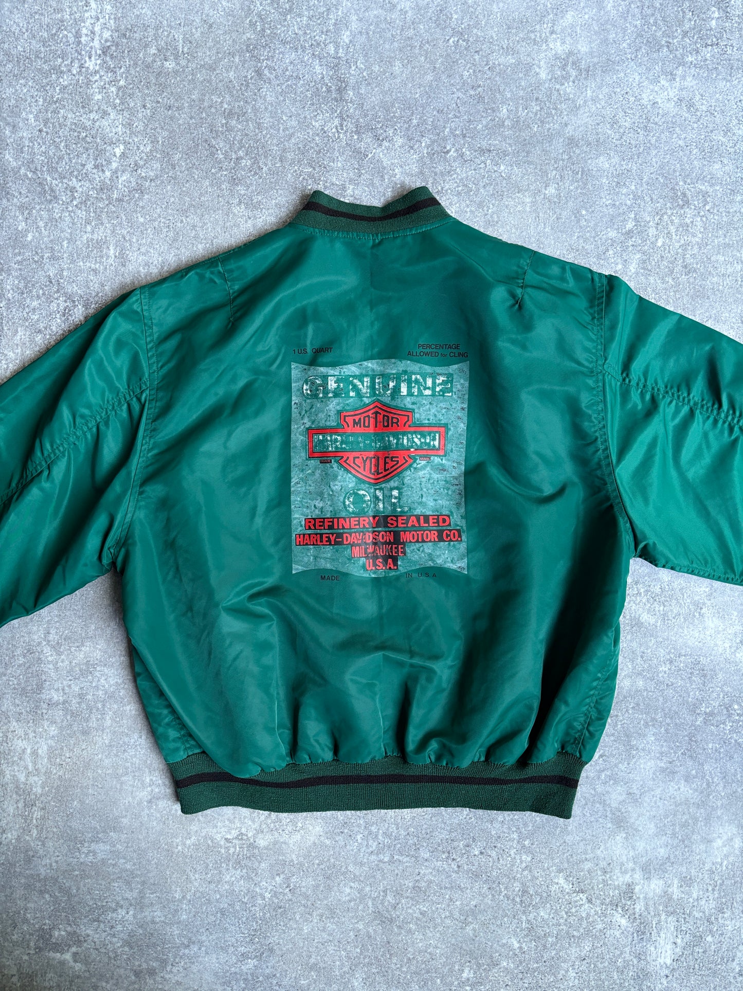 【~1990's】Vintage Harley Davidson Nylon Jacket『ハーレーダビッドソン』