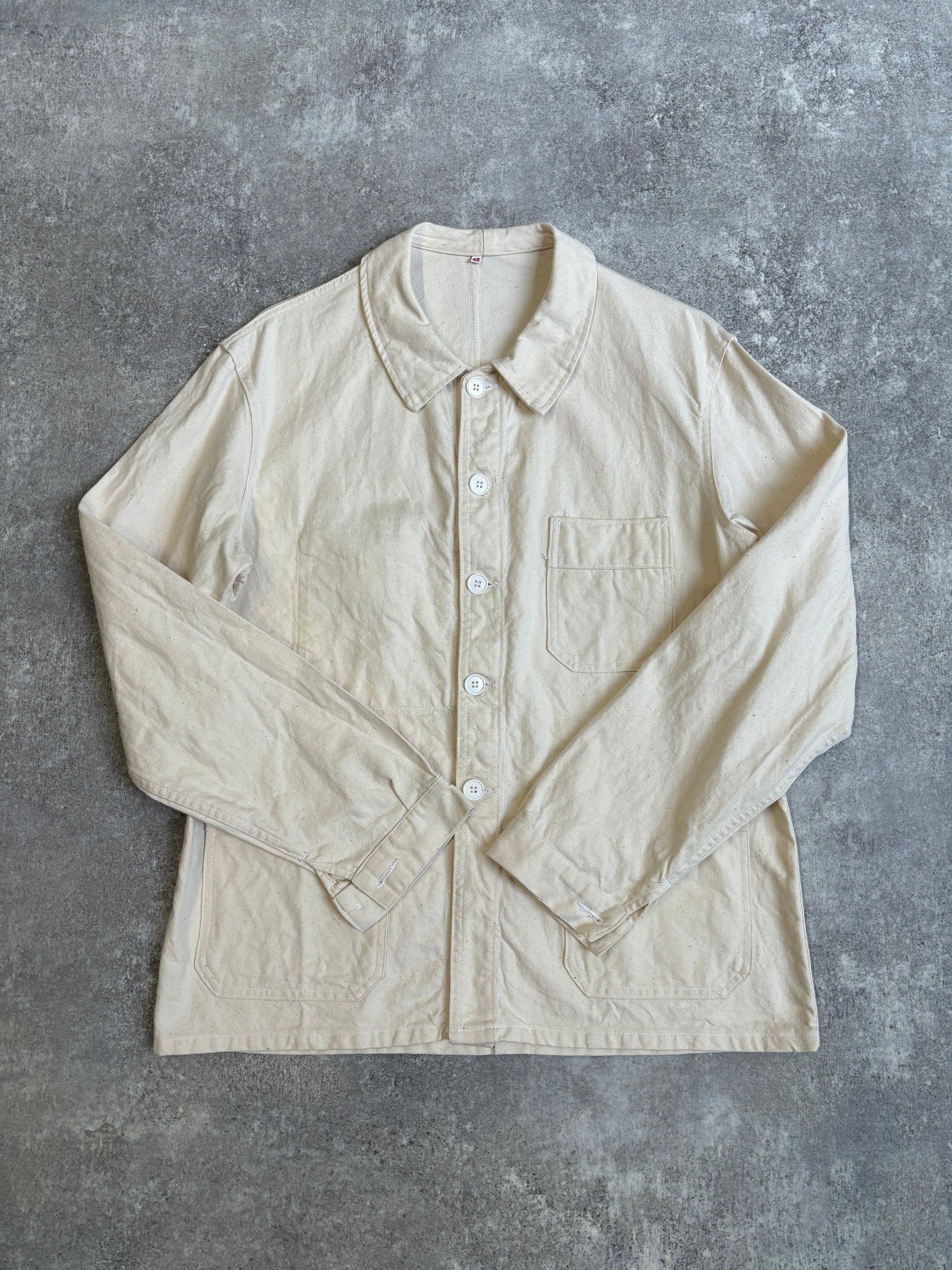 【~1960's】Vintage French HBT Work Jacket 『Adolphe Lafont アドルフ ラフォン』