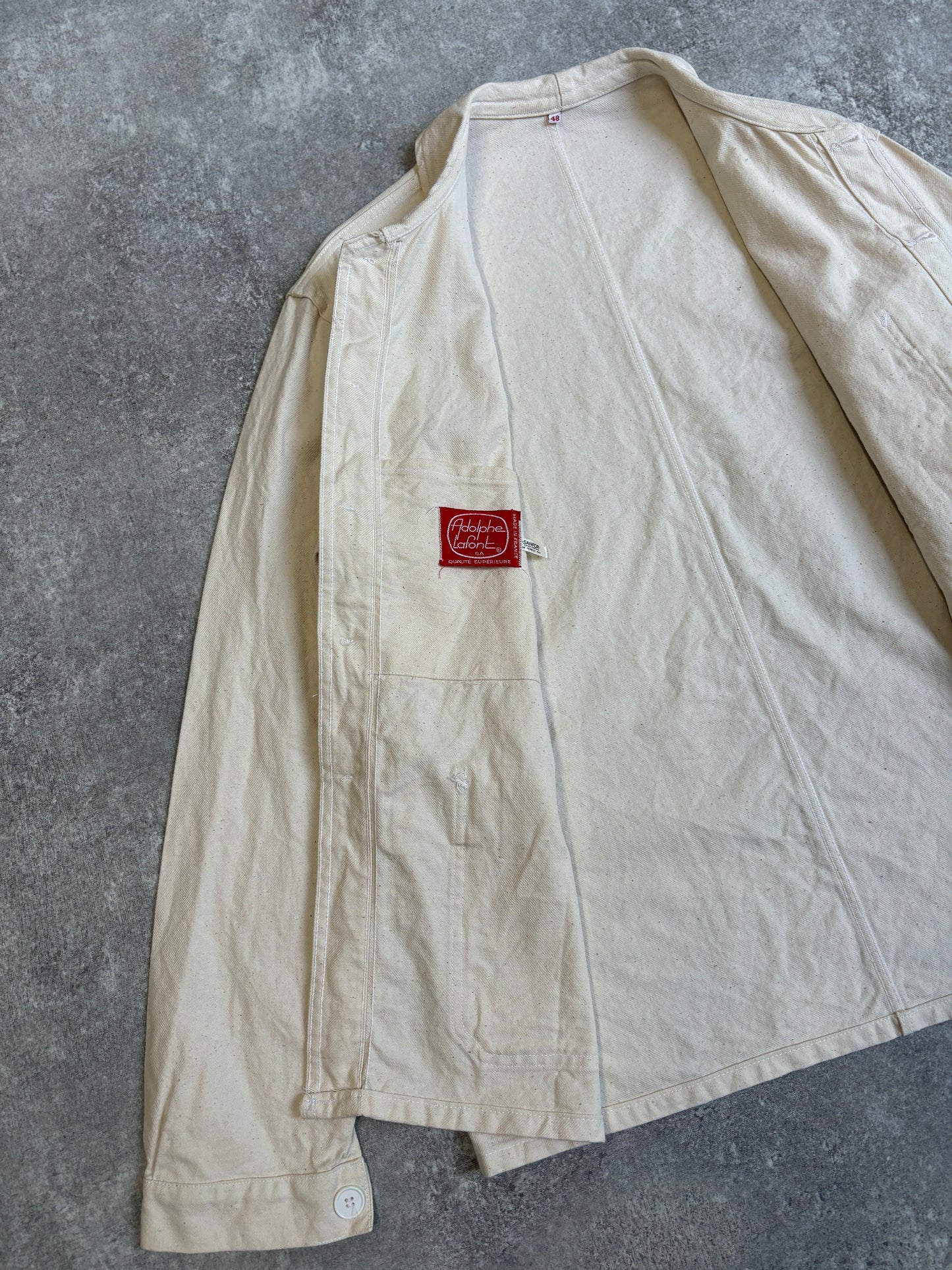 【~1960's】Vintage French HBT Work Jacket 『Adolphe Lafont アドルフ ラフォン』