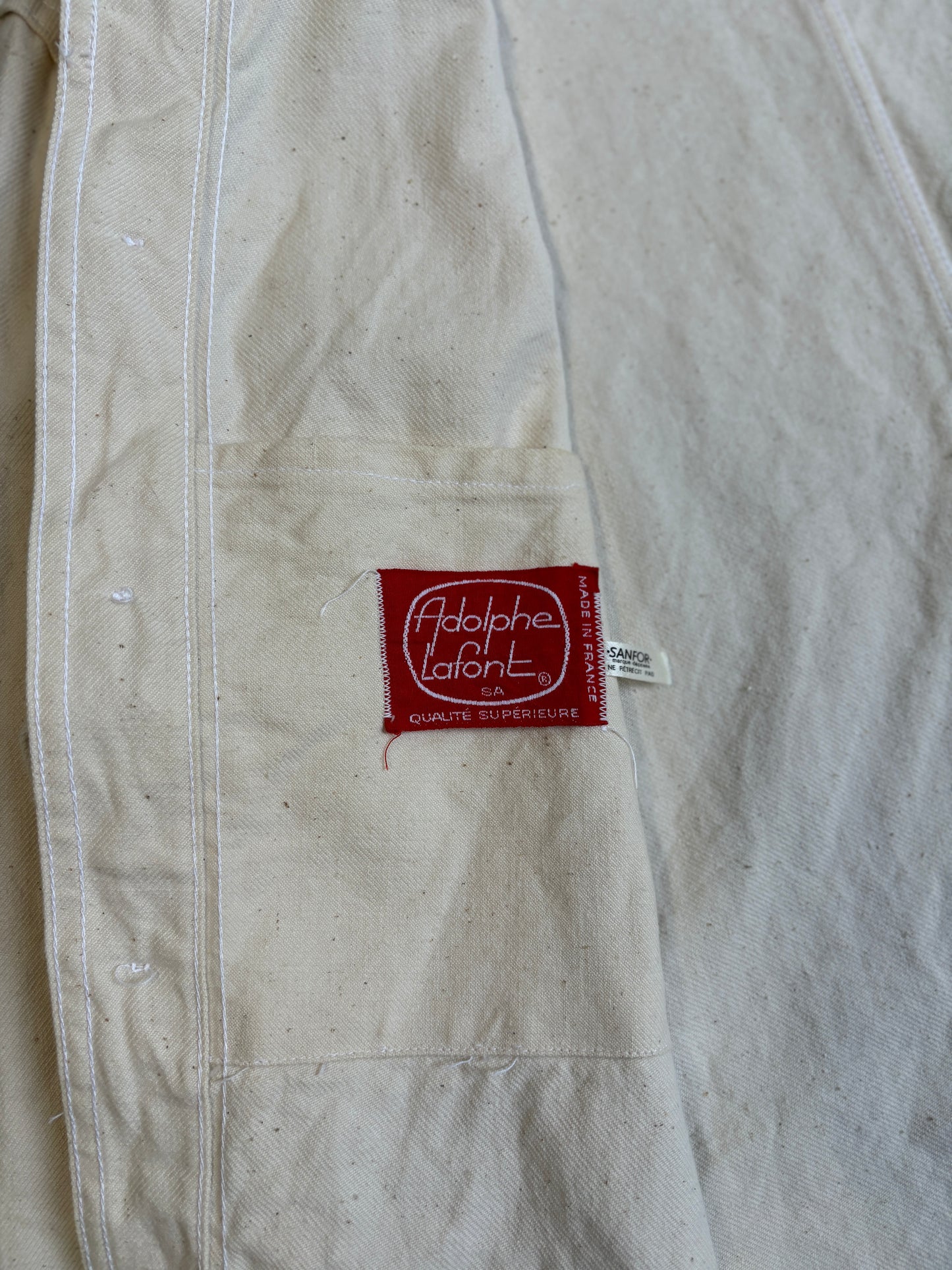 【~1960's】Vintage French HBT Work Jacket 『Adolphe Lafont アドルフ ラフォン』