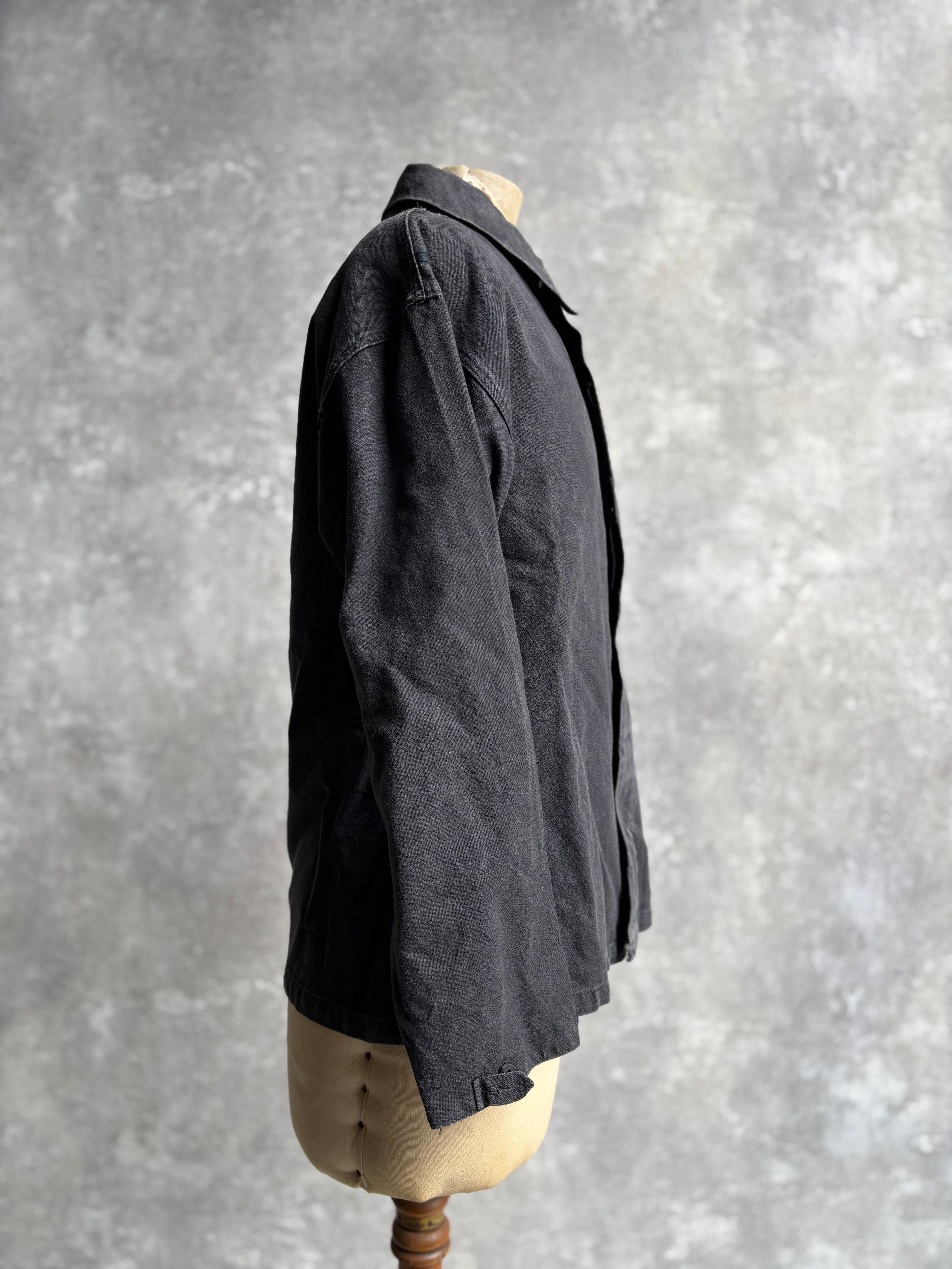 【~1980's】Vintage German Military Black Jacket