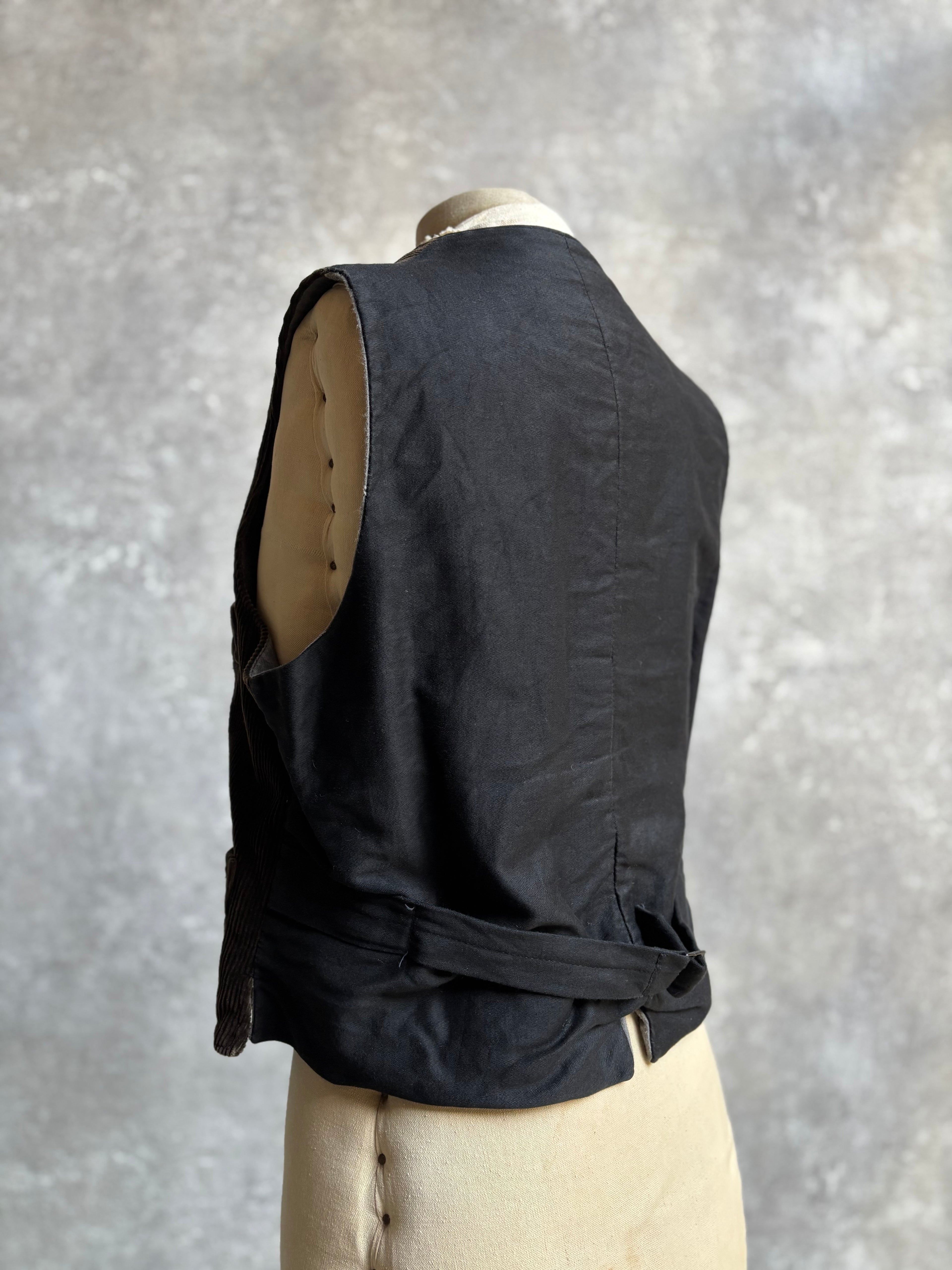 【~1970's】 Vintage French Farmers Vest 『Le Chamonix ル シャモニー』