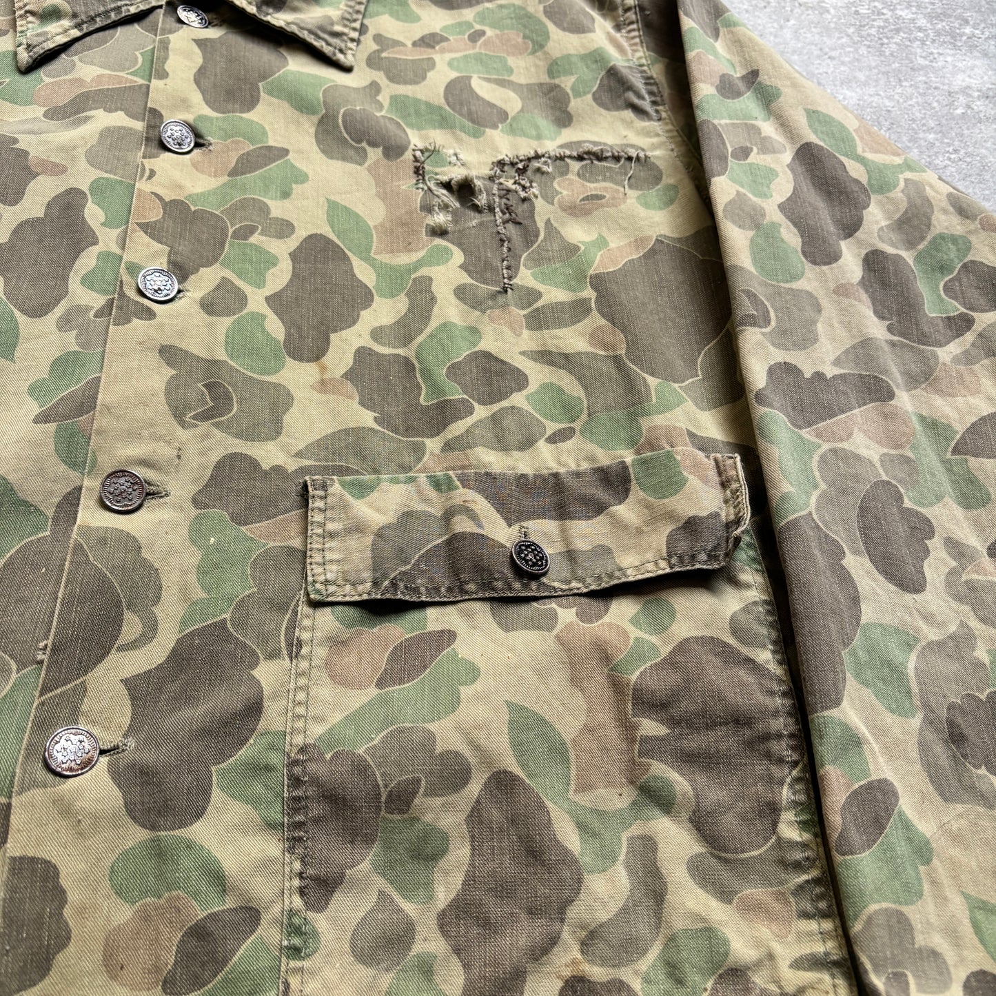 【1940's】13-Star Duck Hunter Camo Jacket