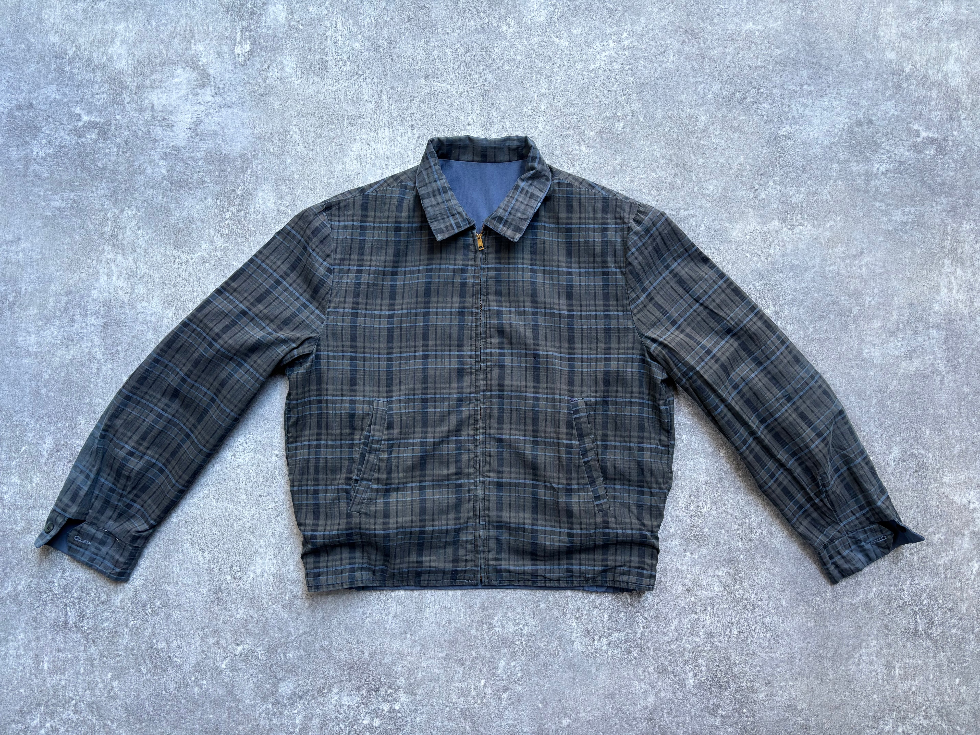 【~1960's】Vintage Reversible Harrington Jacket