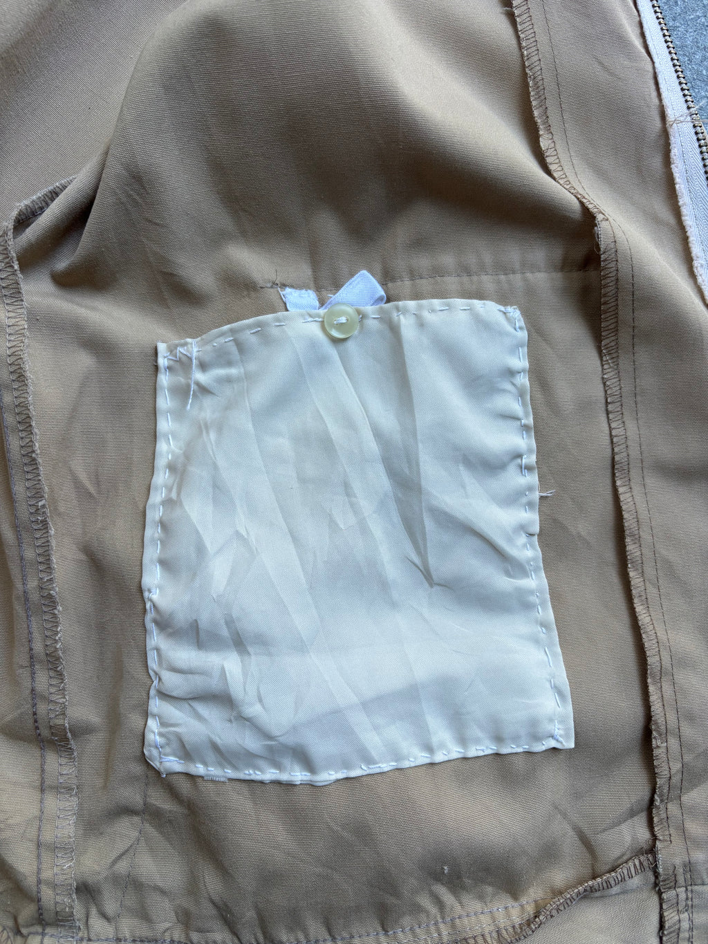 【~1980's】Vintage zip up sports blouson