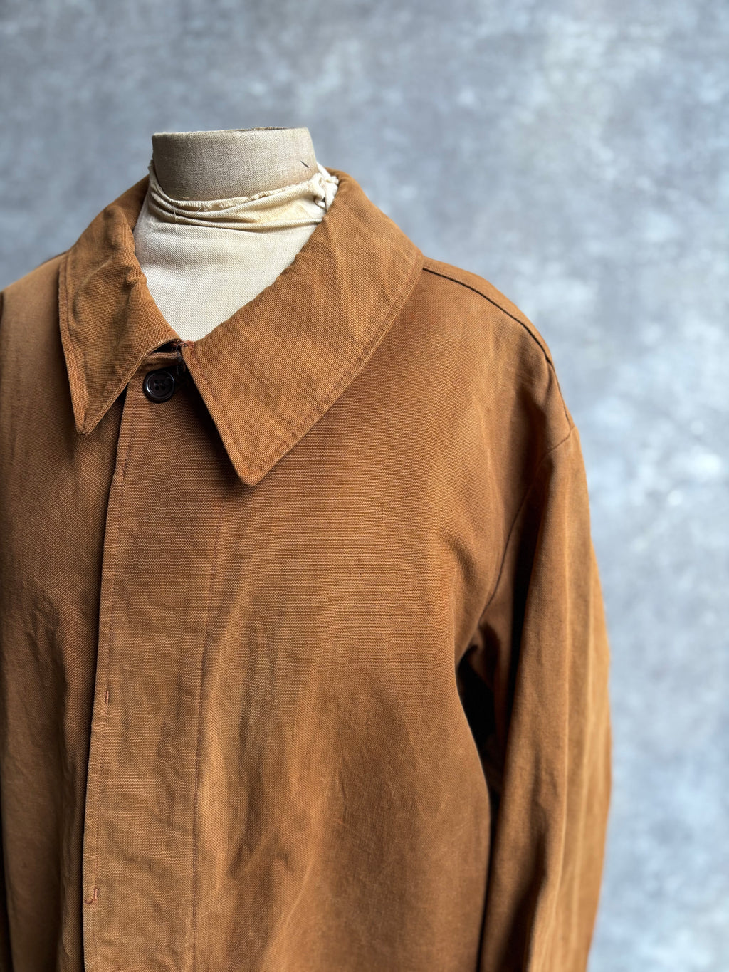 【~1980's】Vintage French Railway Brown Work Jacket