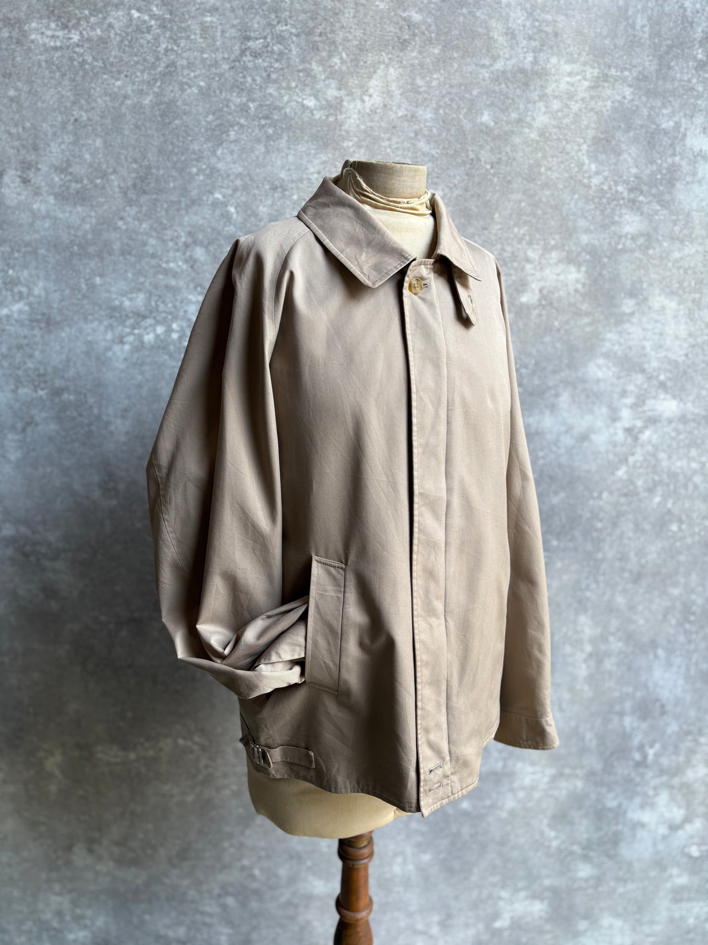 【1980's】Burberry's Beige Harrington Jacket