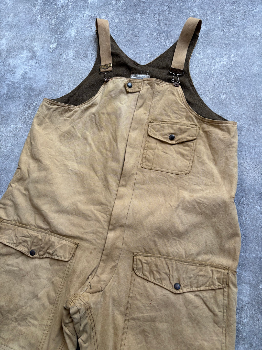 【1943】Canadian Military Wool-Lined Overalls by S.S. Holden Ltd