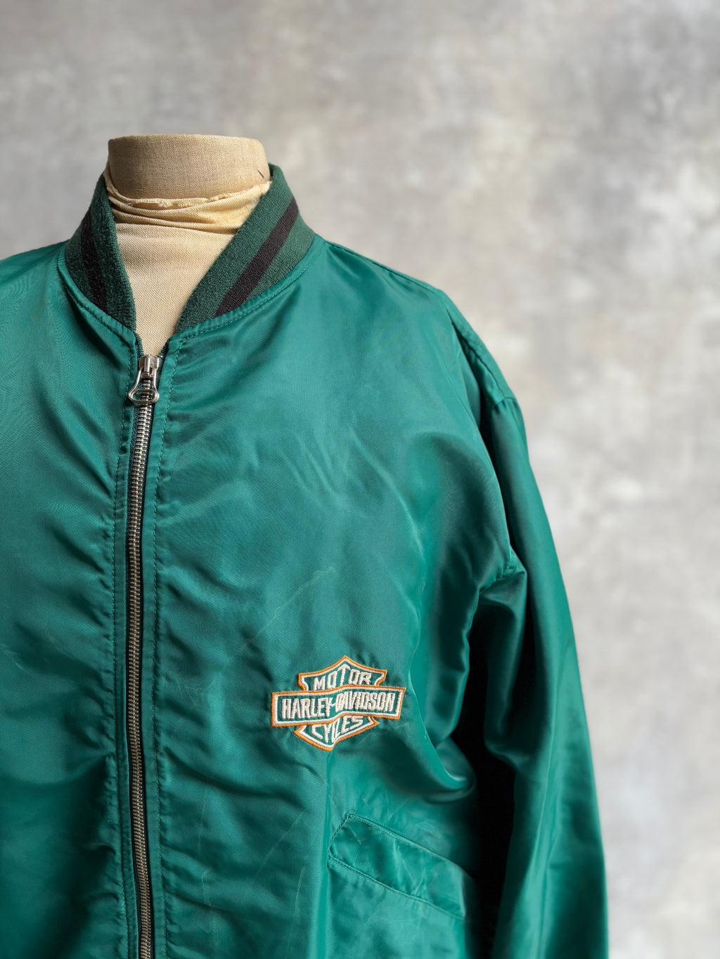 【~1990's】Vintage Harley Davidson Nylon Jacket『ハーレーダビッドソン』