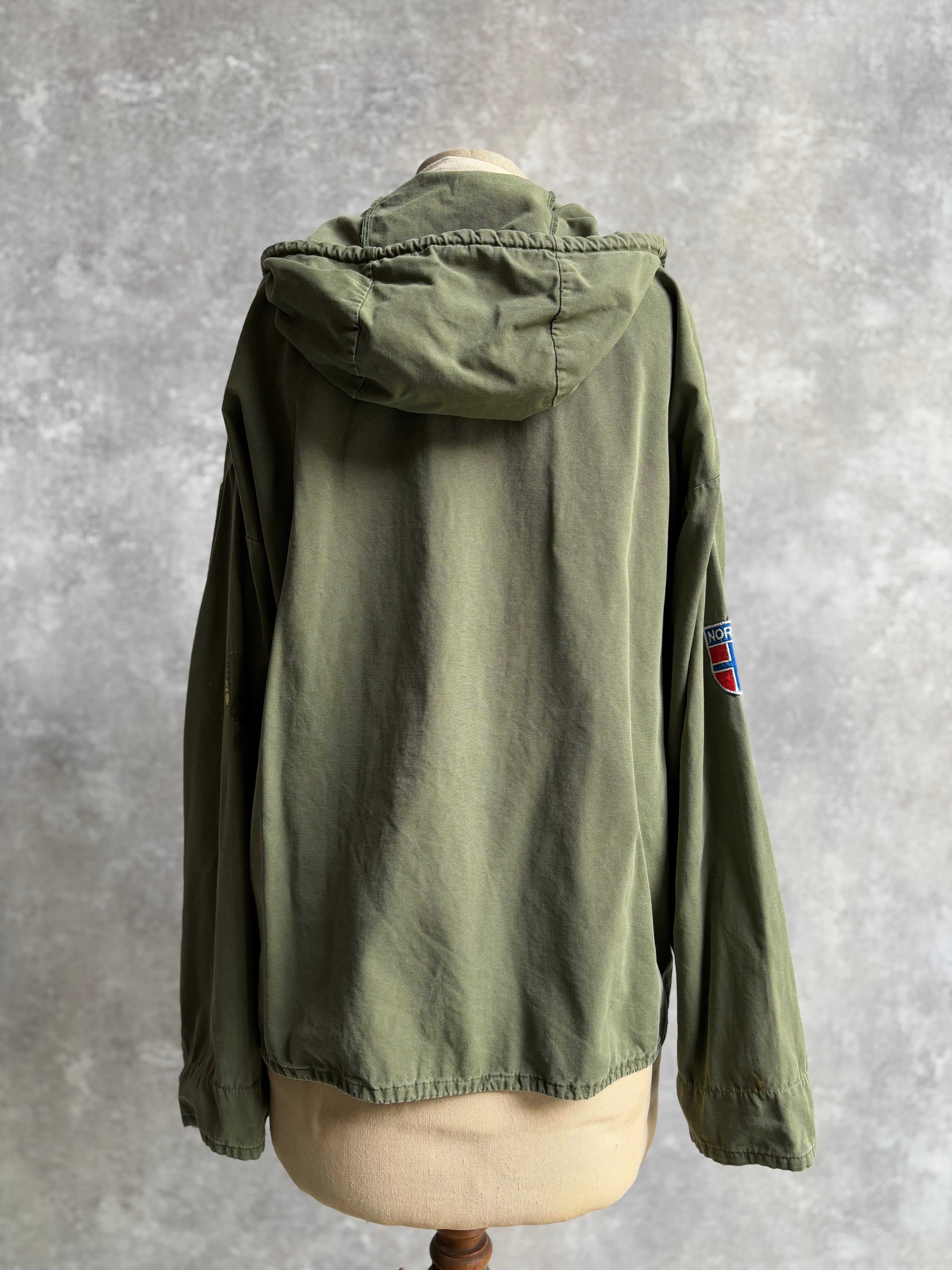 【~1970's】Vintage Norwegian Army Anorak Parka『ノルウェー軍アノラックパーカー』