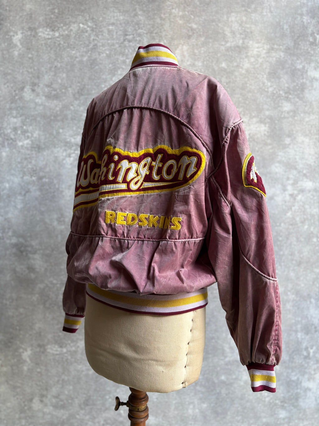 [1990's] NFL Washington Redskins Varsity Fade Jacket