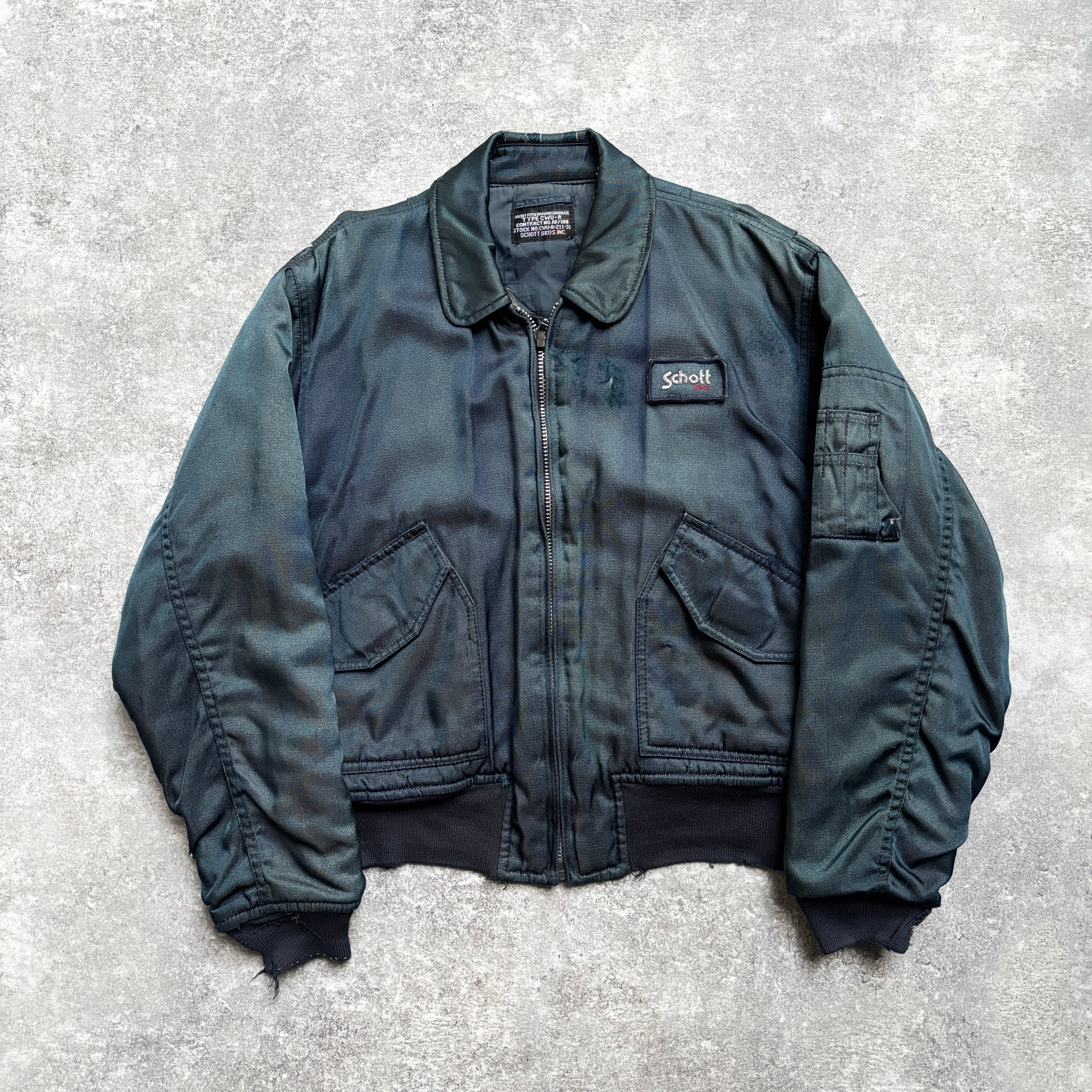 [1980's] Schott CWU-R Flight Jacket