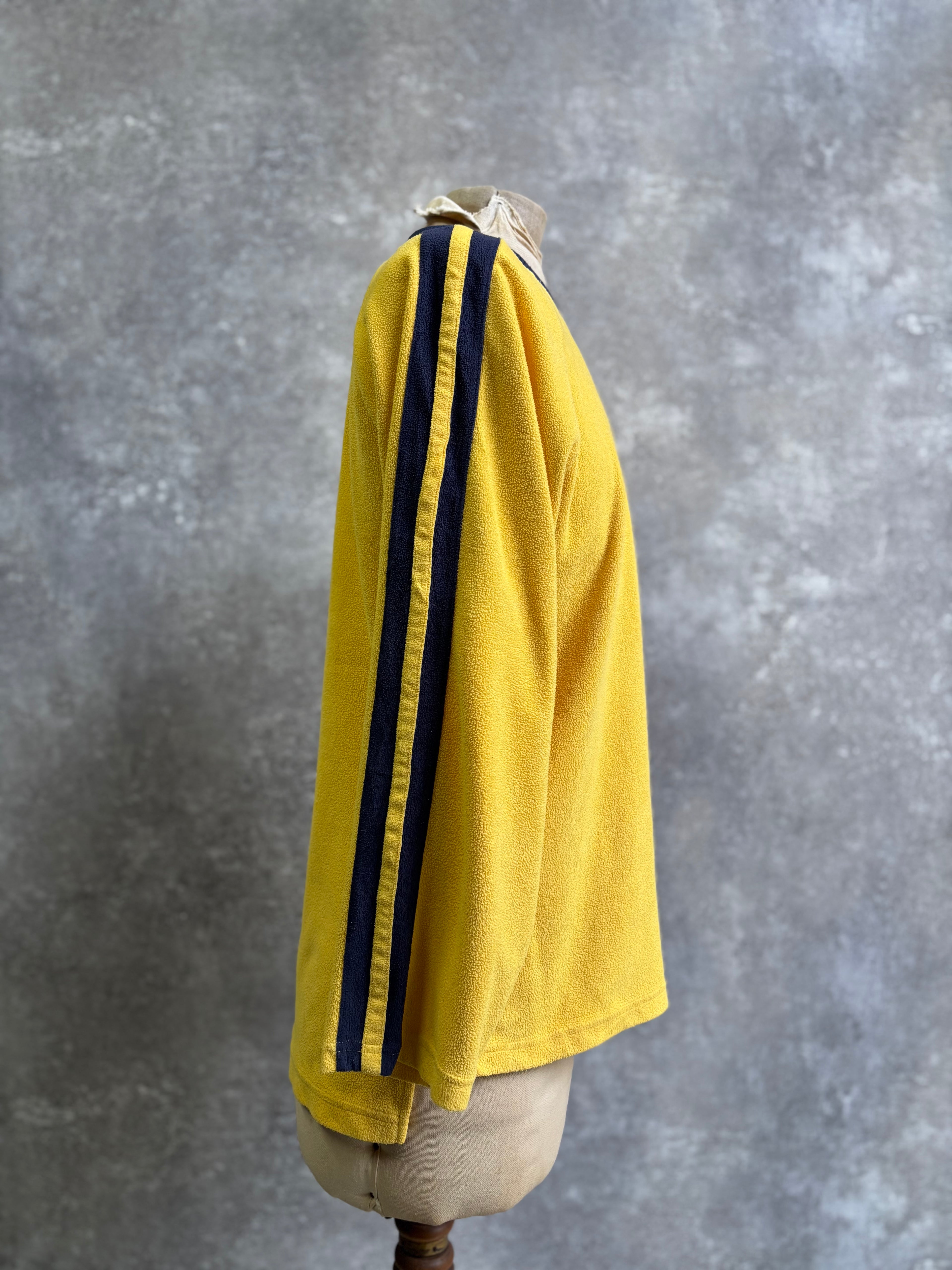 【1990’s】Tommy Hilfiger Yellow Fleece Long Sleeve