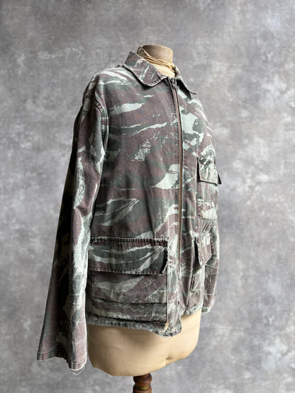 【~1970's】Vintage Lizard Camouflage Hunting Jacket『リザードカモフラージュ』