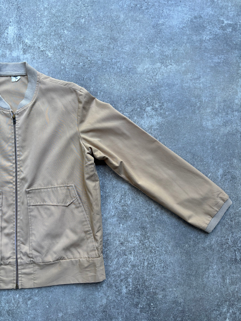 【~1980's】Vintage zip up sports blouson