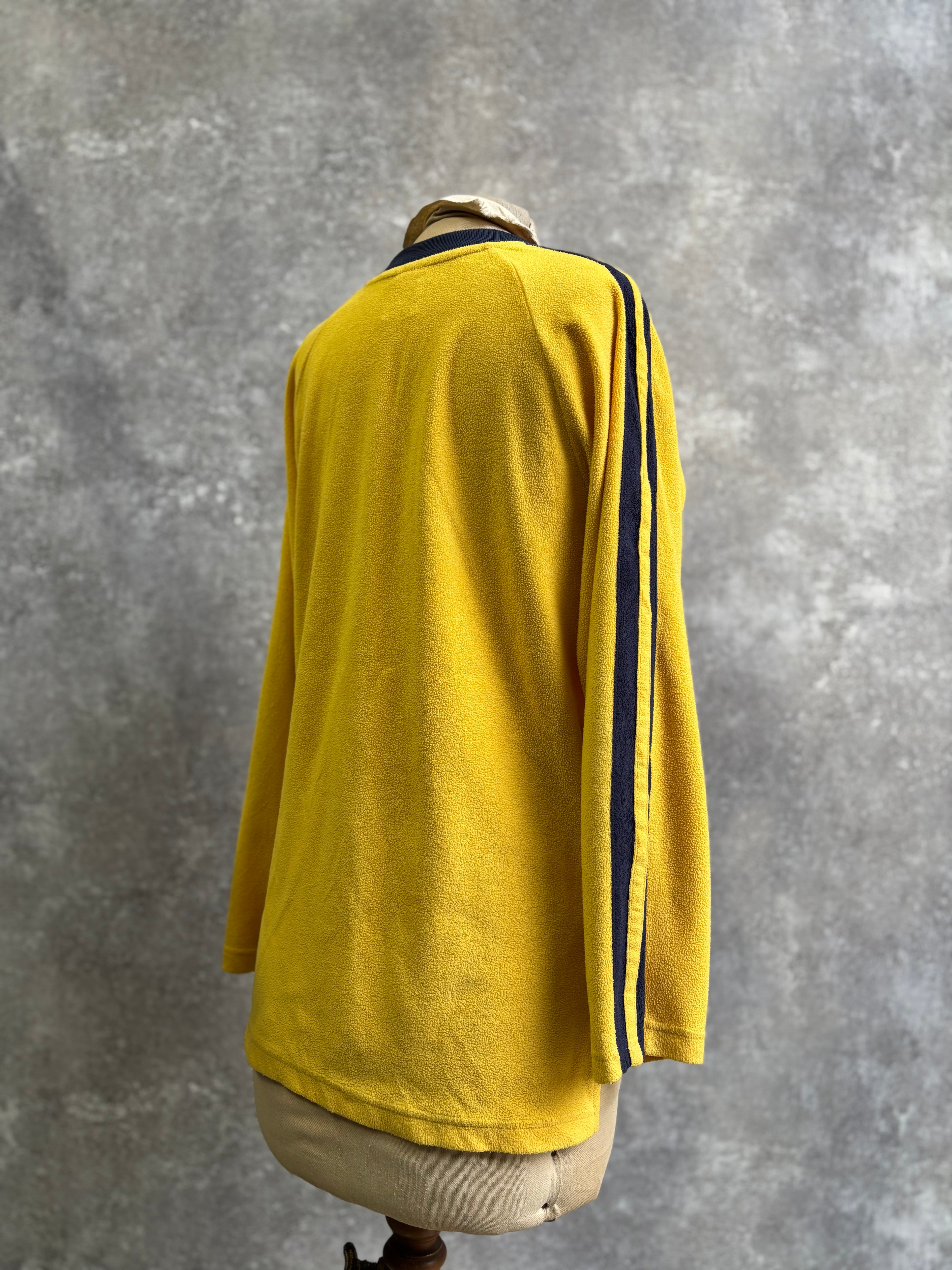 【1990’s】Tommy Hilfiger Yellow Fleece Long Sleeve