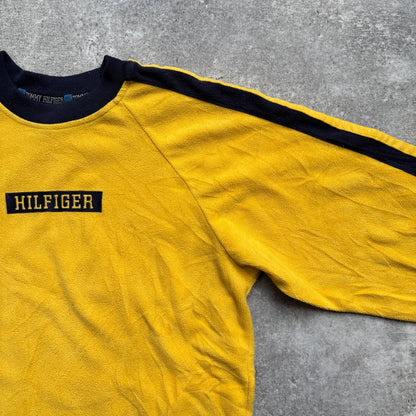 【1990’s】Tommy Hilfiger Yellow Fleece Long Sleeve